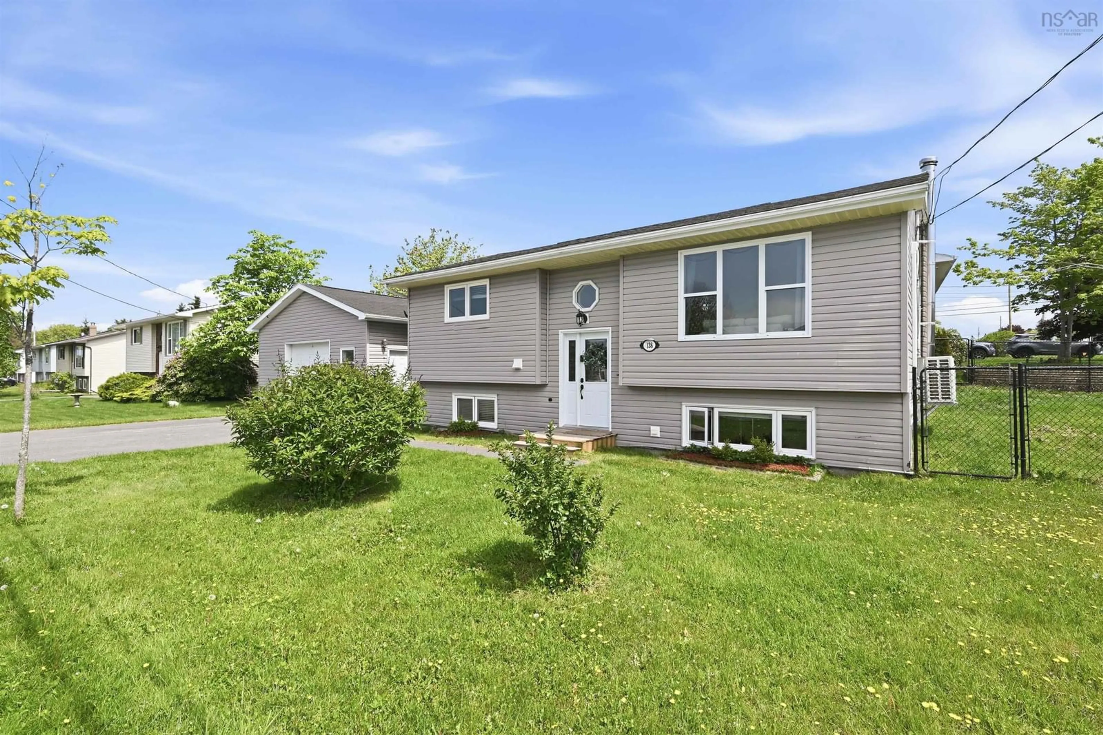 Home with vinyl exterior material, street for 138 Rosewood Lane, Eastern Passage Nova Scotia B3G 1B2