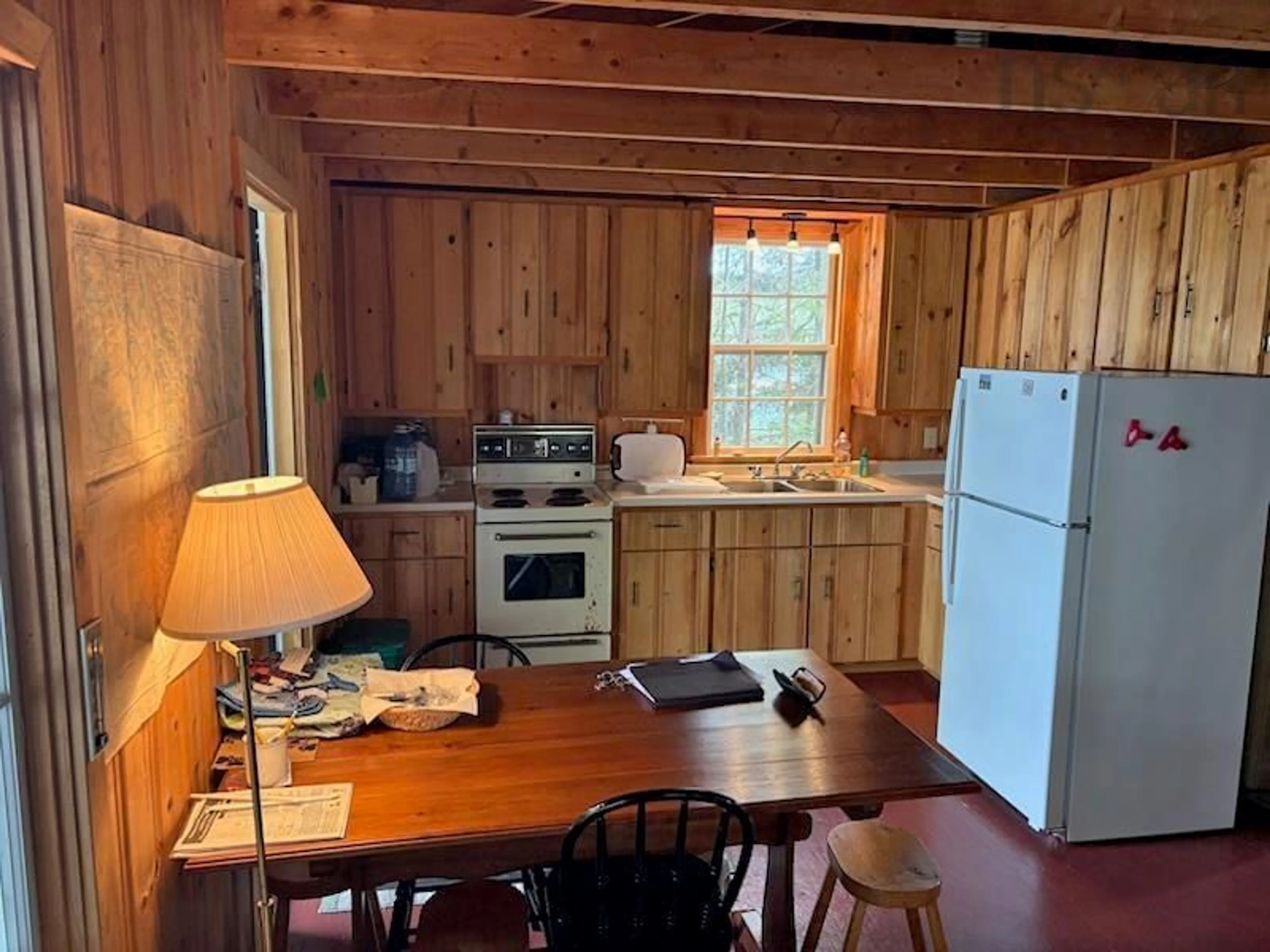 Standard kitchen, wood/laminate floor for 195 Beach Point Rd, Martins River Nova Scotia B0J 2E0