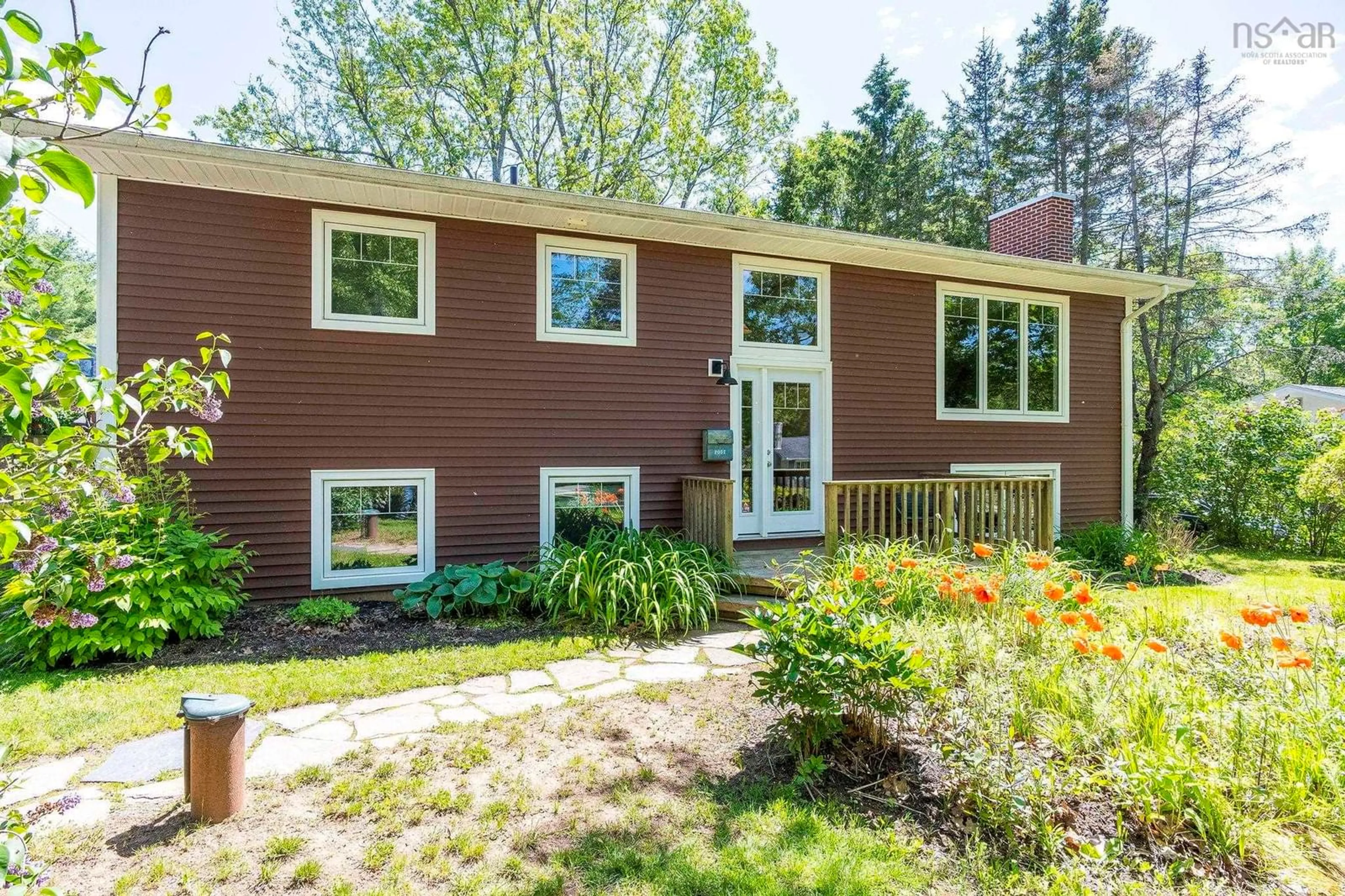 Home with vinyl exterior material, street for 1017 Scott Dr, North Kentville Nova Scotia B4N 4H2
