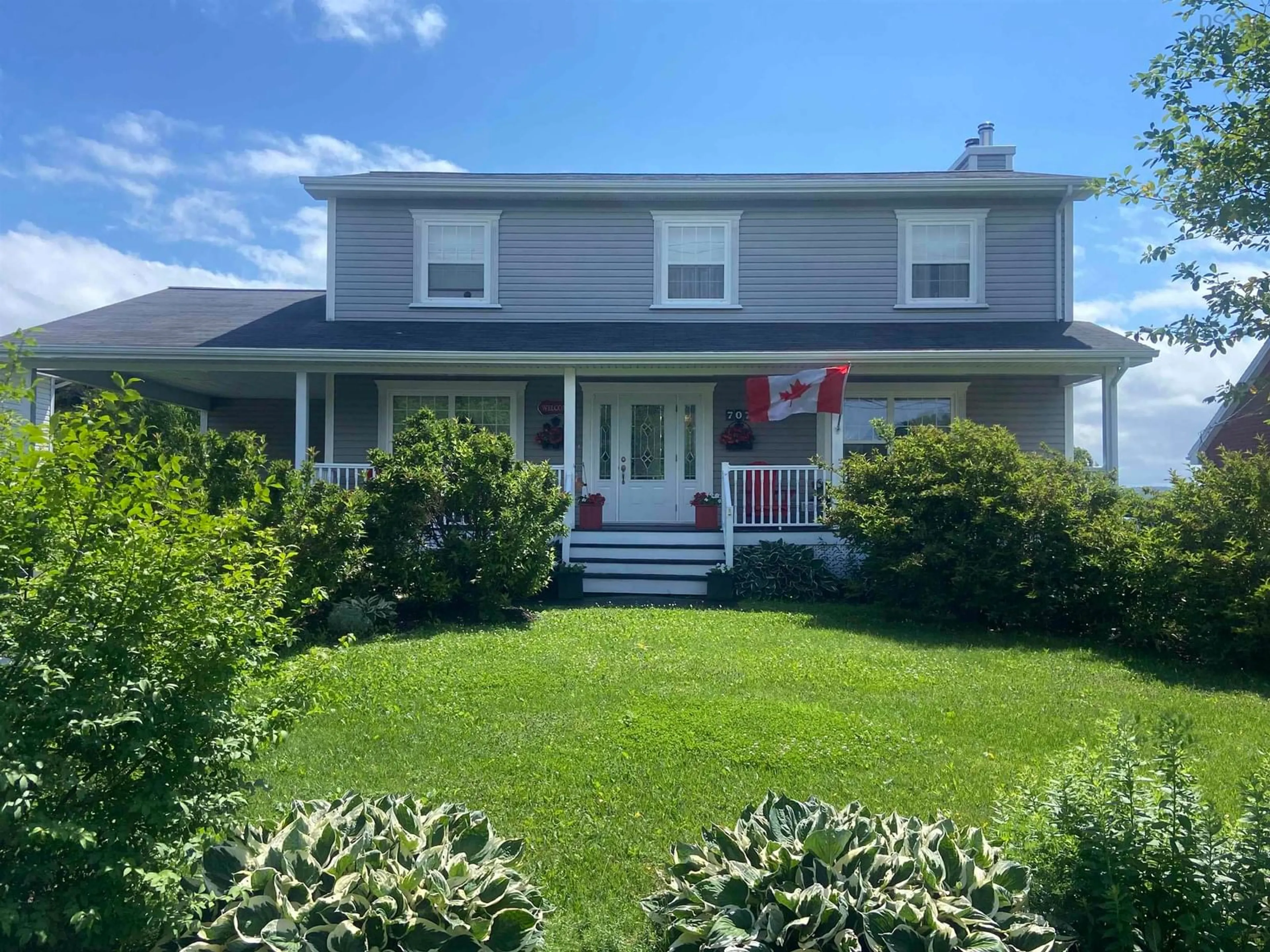 Home with vinyl exterior material, street for 707 Bernard St, Port Hawkesbury Nova Scotia B0E 2V0