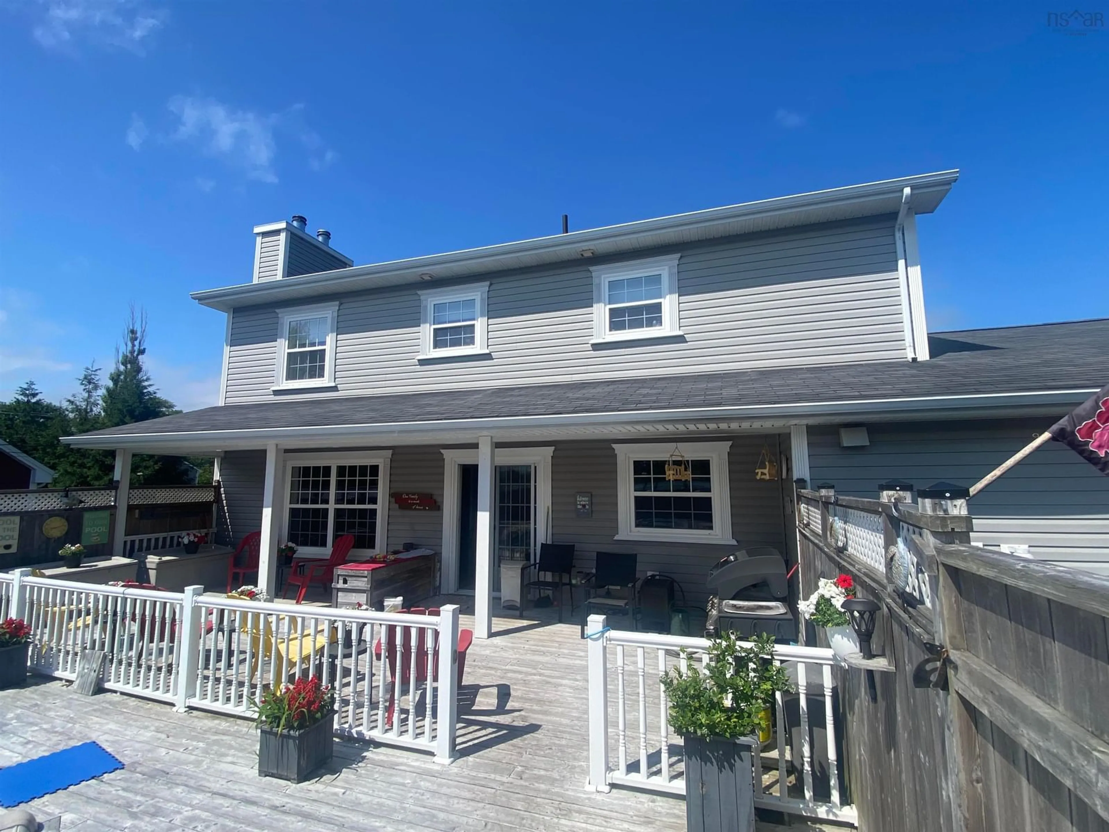 Home with vinyl exterior material, street for 707 Bernard St, Port Hawkesbury Nova Scotia B0E 2V0