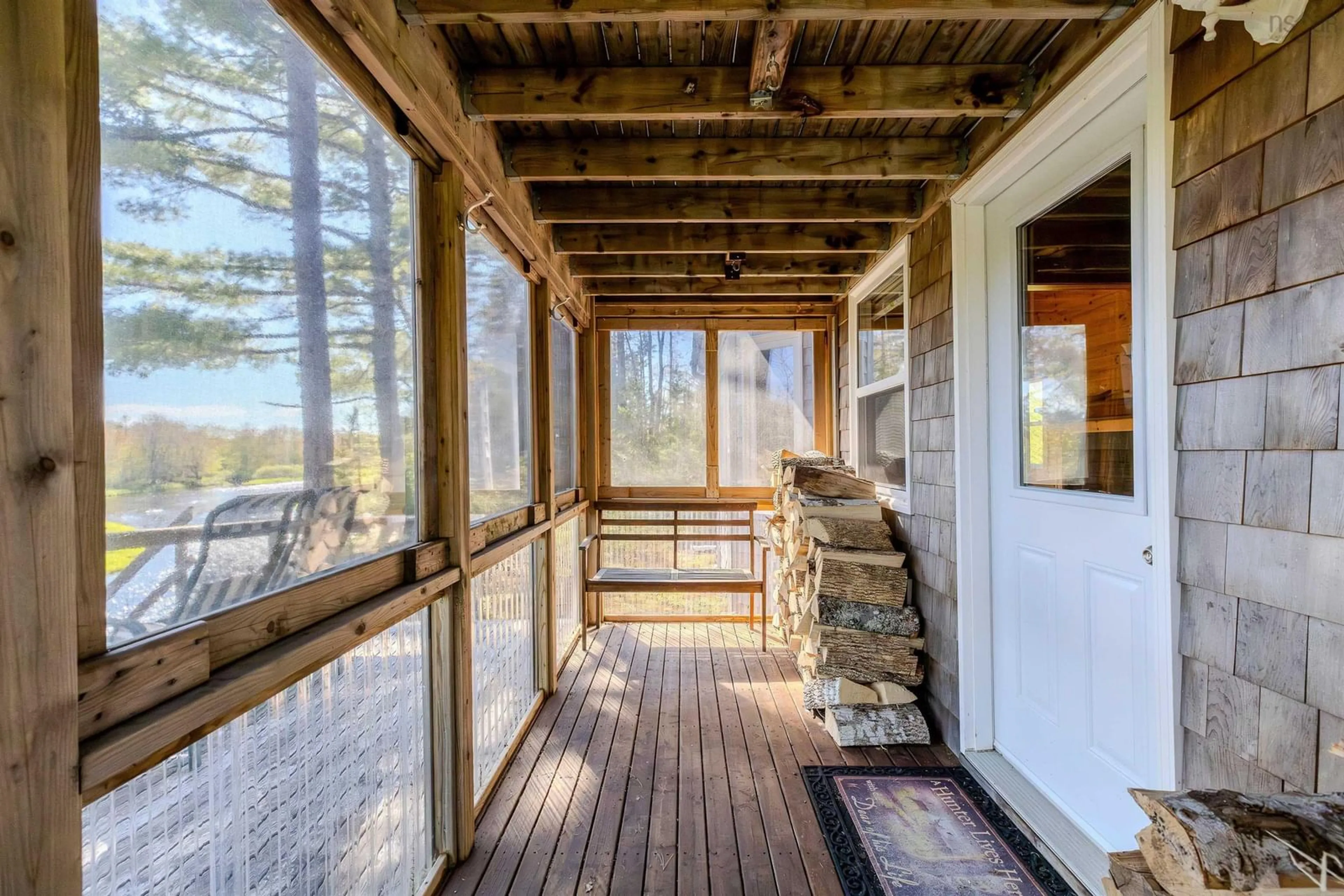 Patio, water/lake/river/ocean view for 26-1 Cameron Settlment Rd, Caledonia Nova Scotia B0H 1E0