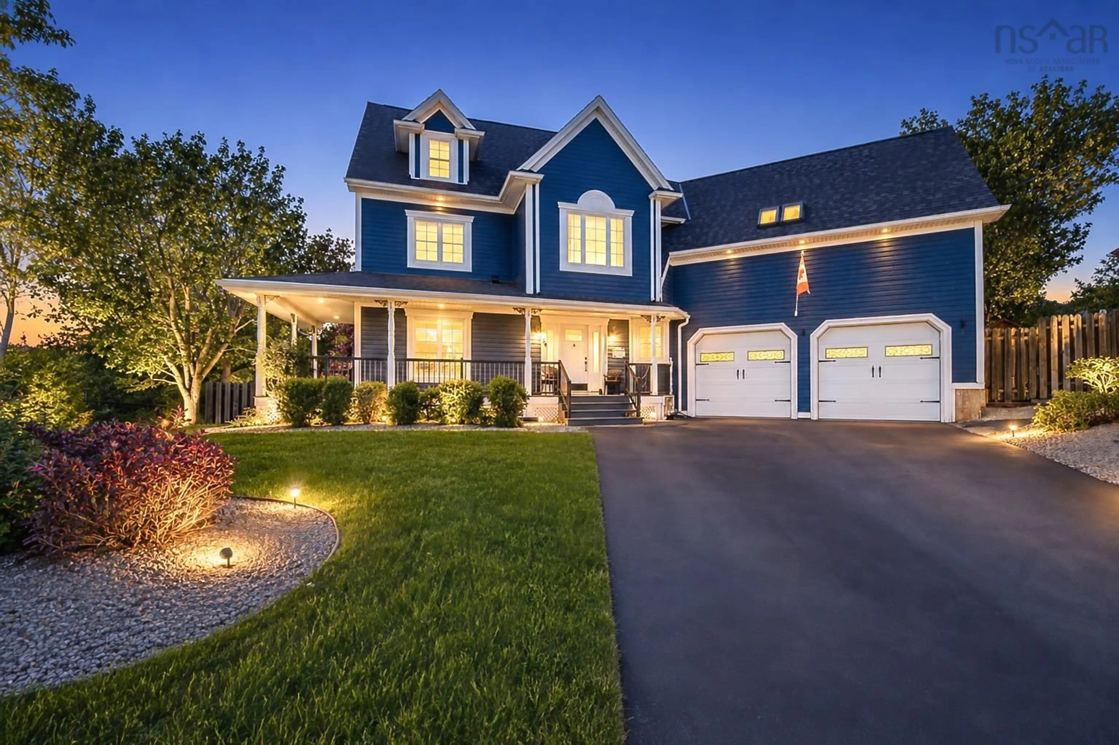 Home with vinyl exterior material, street for 54 Church Crt, Bedford Nova Scotia B4A 3V5