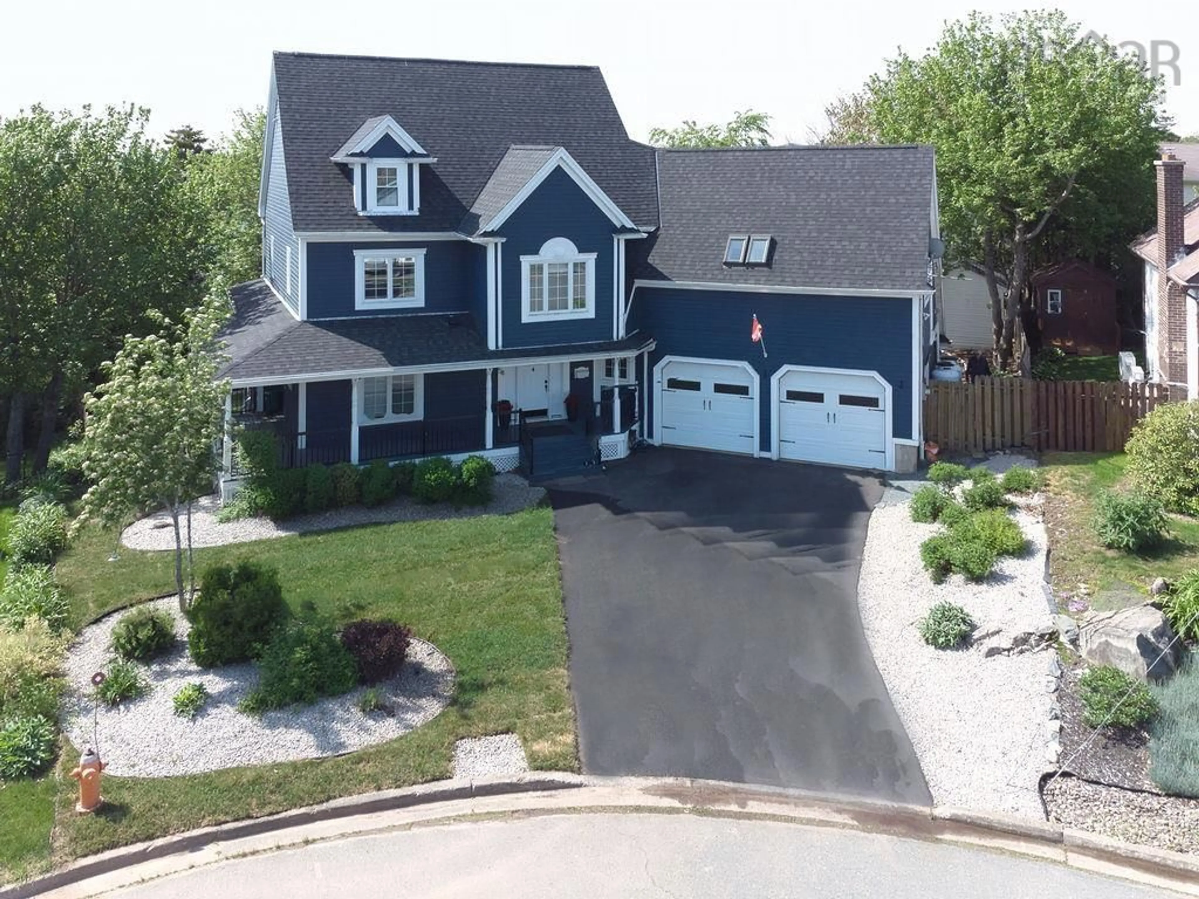 A pic from outside/outdoor area/front of a property/back of a property/a pic from drone, street for 54 Church Crt, Bedford Nova Scotia B4A 3V5