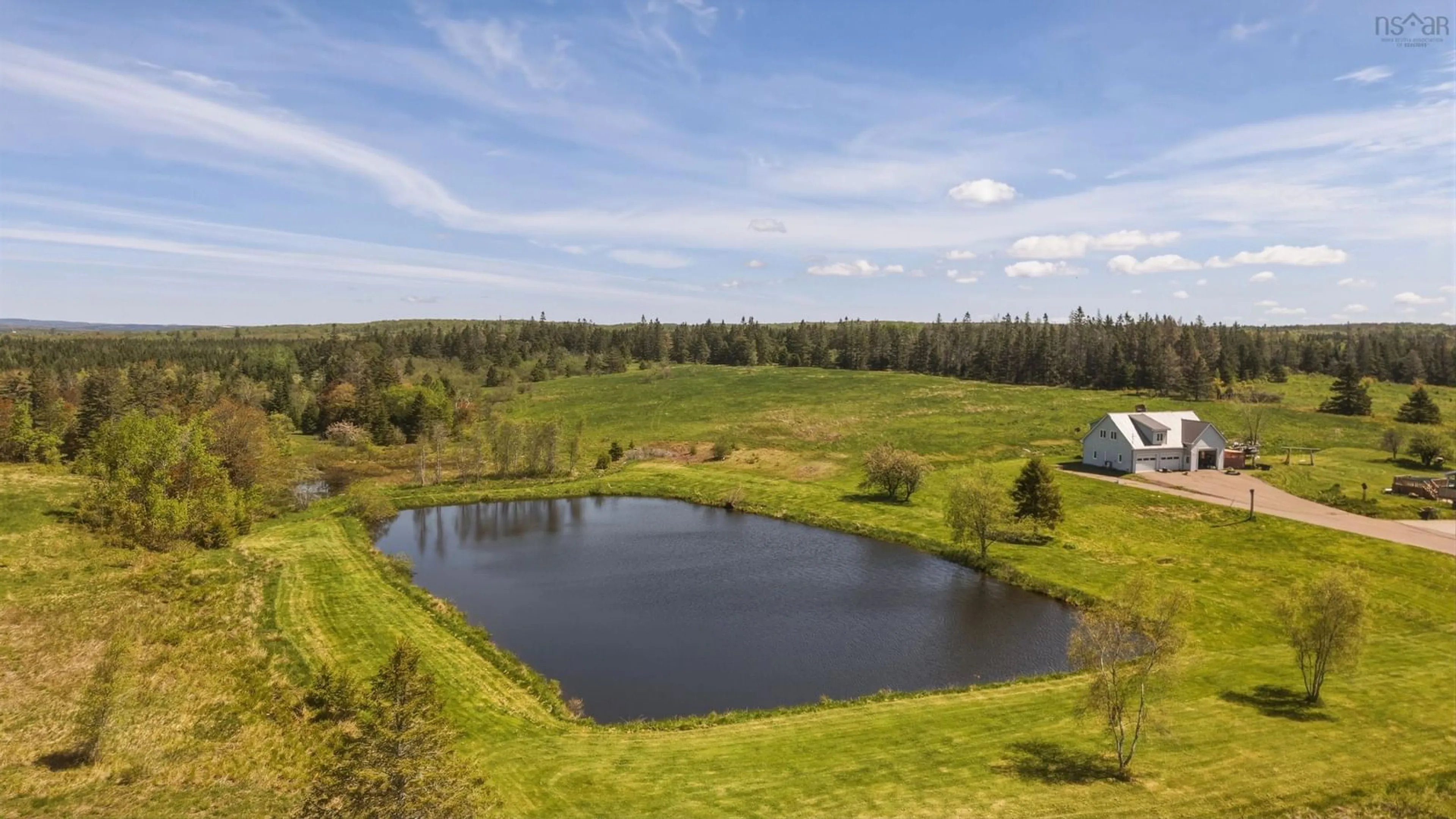 A pic from outside/outdoor area/front of a property/back of a property/a pic from drone, water/lake/river/ocean view for 689 Old Greenfield Rd, Greenfield Nova Scotia B6L 3Y4