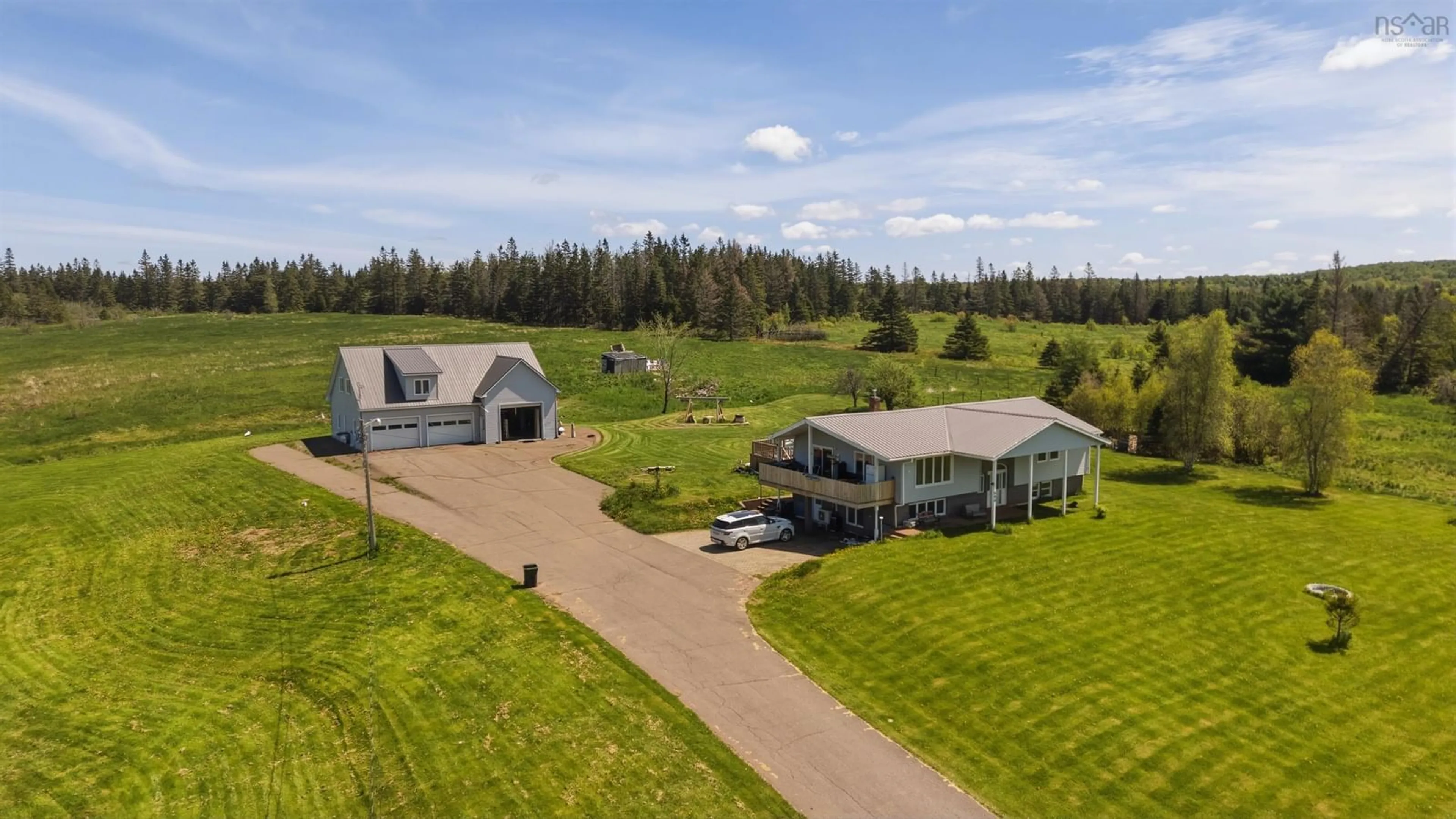 A pic from outside/outdoor area/front of a property/back of a property/a pic from drone, unknown for 689 Old Greenfield Rd, Greenfield Nova Scotia B6L 3Y4