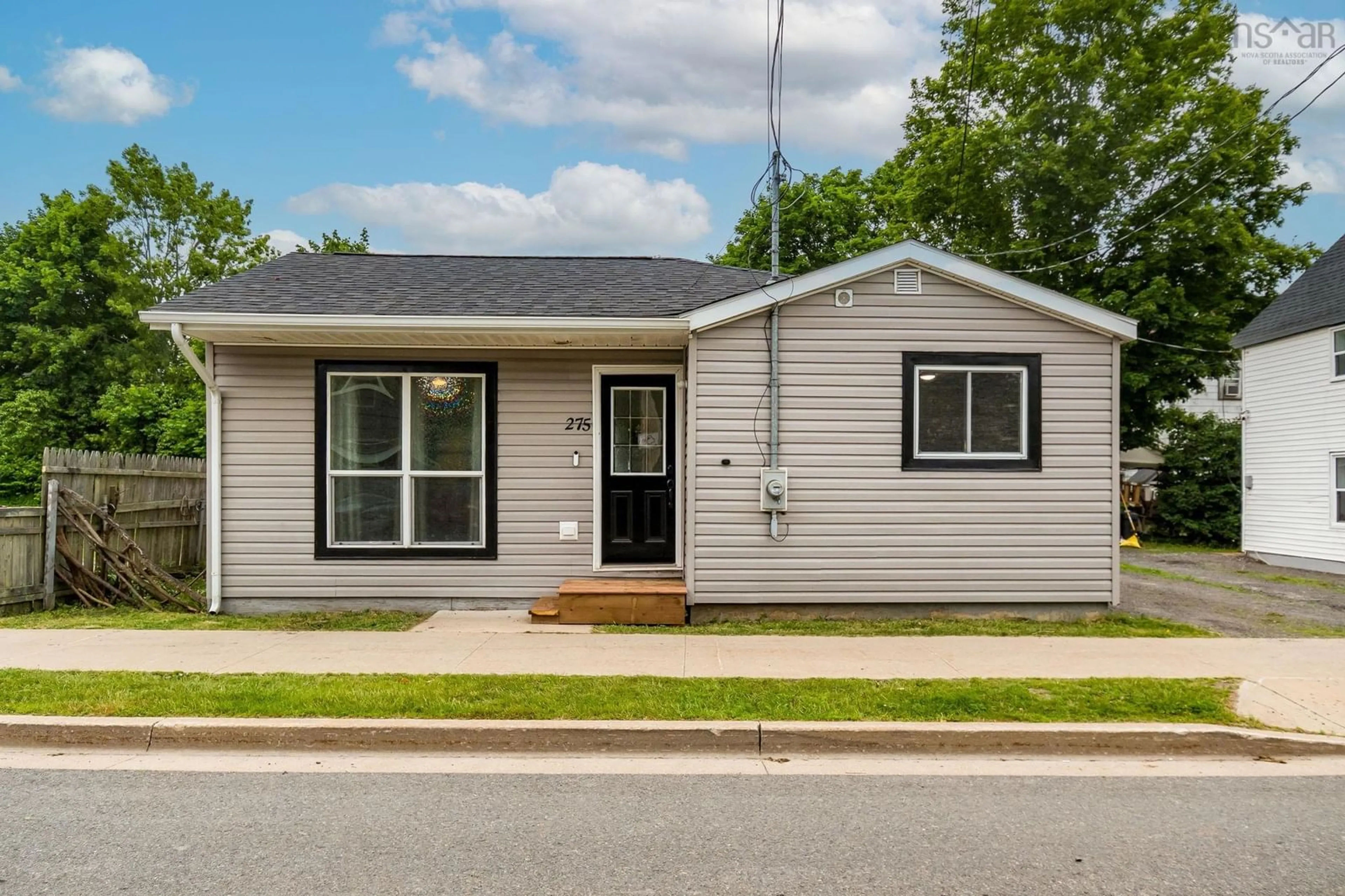 Home with vinyl exterior material, street for 275 Stannus St, Windsor Nova Scotia B0N 2T0