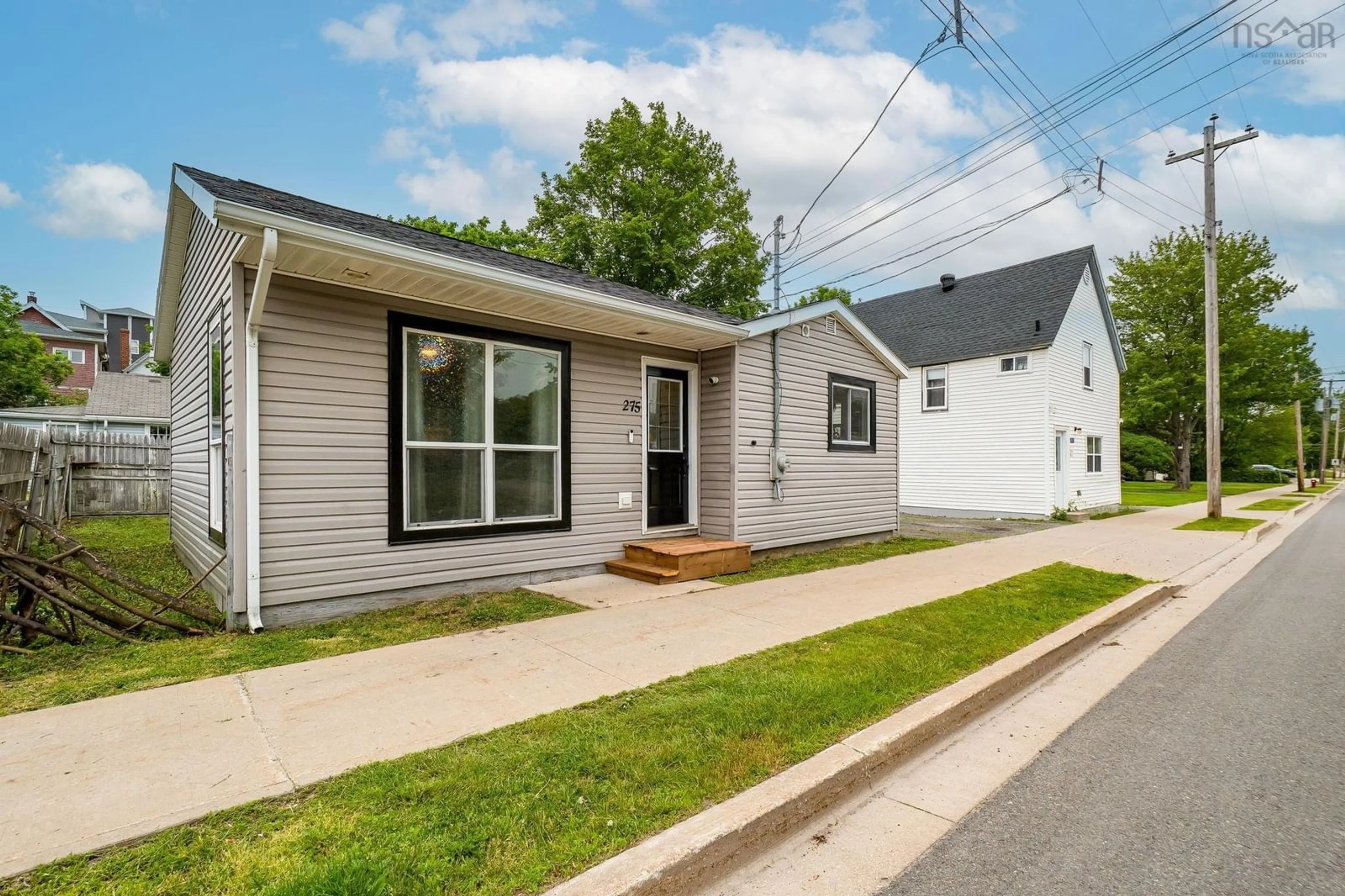 Home with vinyl exterior material, street for 275 Stannus St, Windsor Nova Scotia B0N 2T0