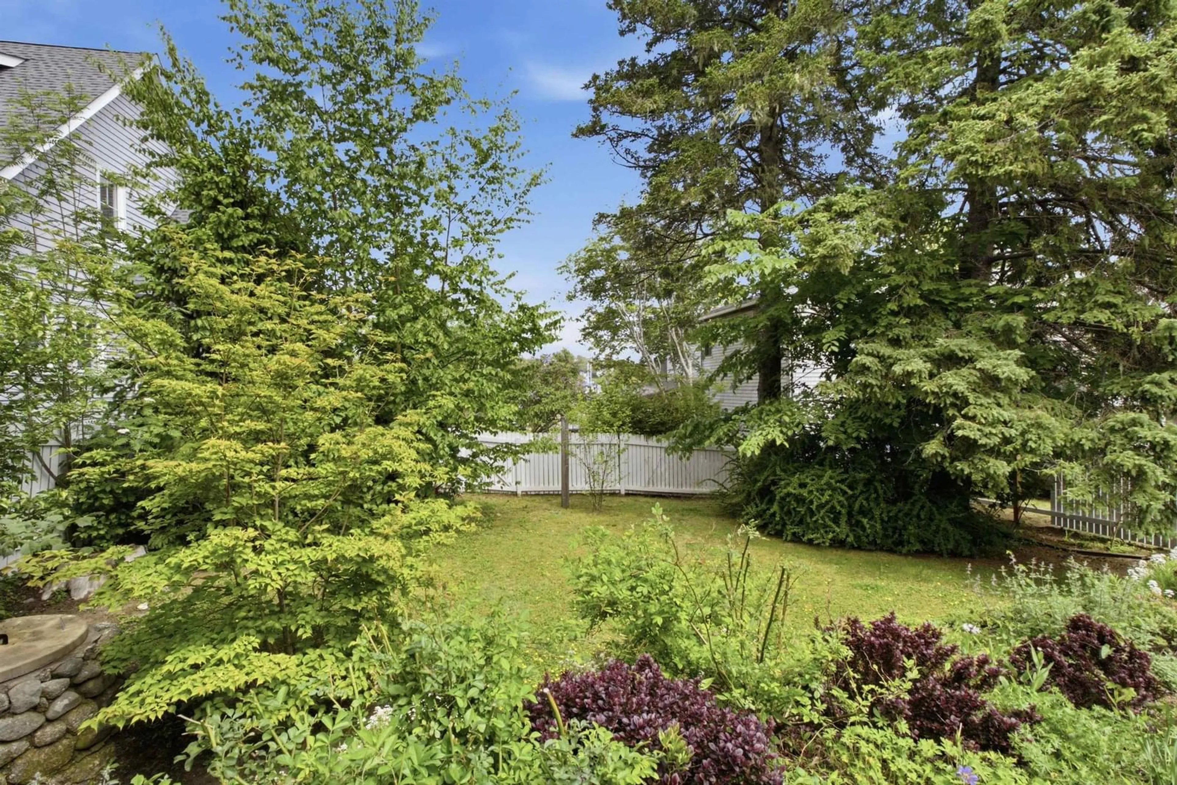 Patio, forest/trees view for 24 Queen St, Chester Nova Scotia B0J 1J0