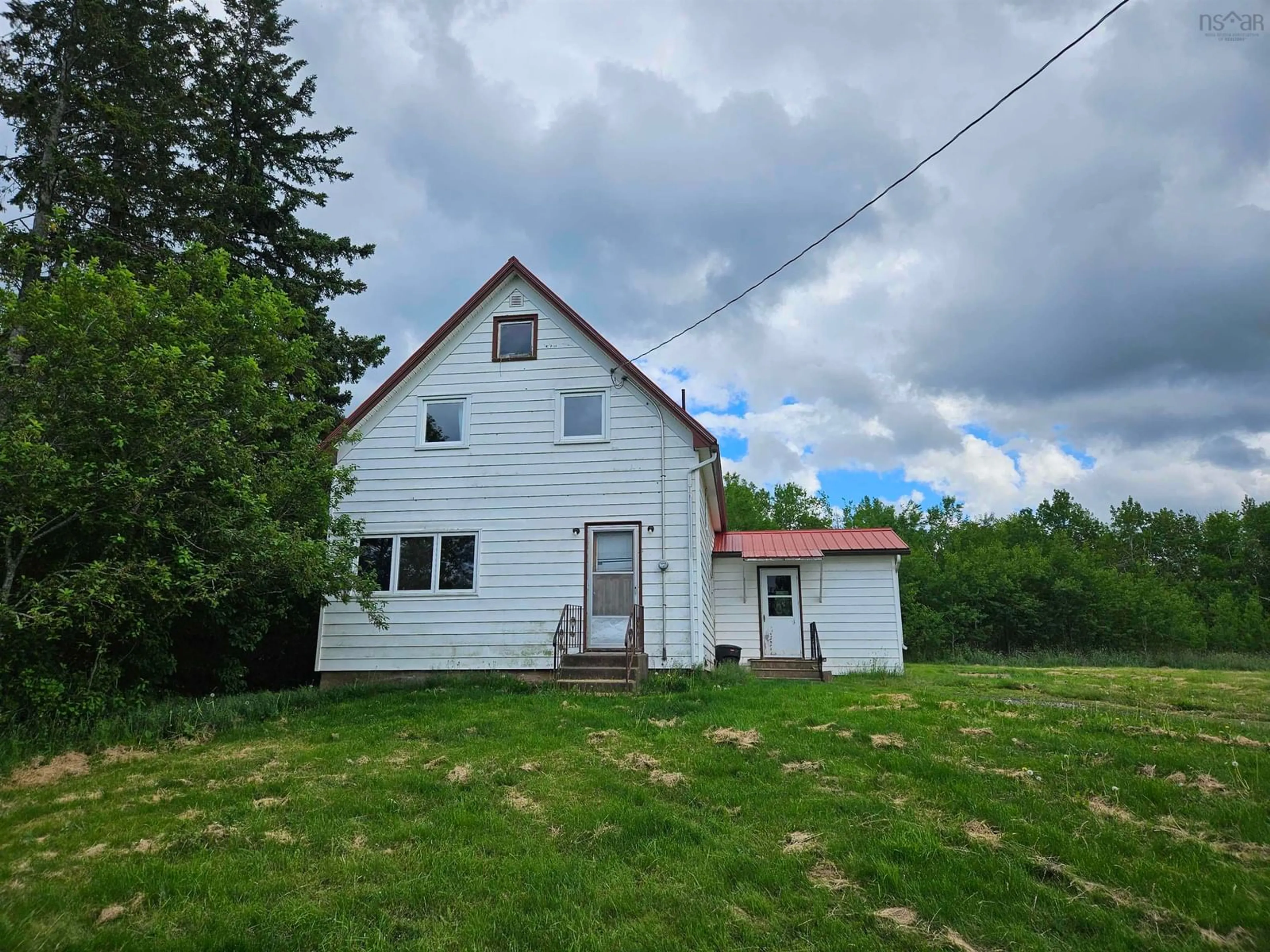 A pic from outside/outdoor area/front of a property/back of a property/a pic from drone, building for 9902 204 Hwy, South Victoria Nova Scotia B0M 1P0