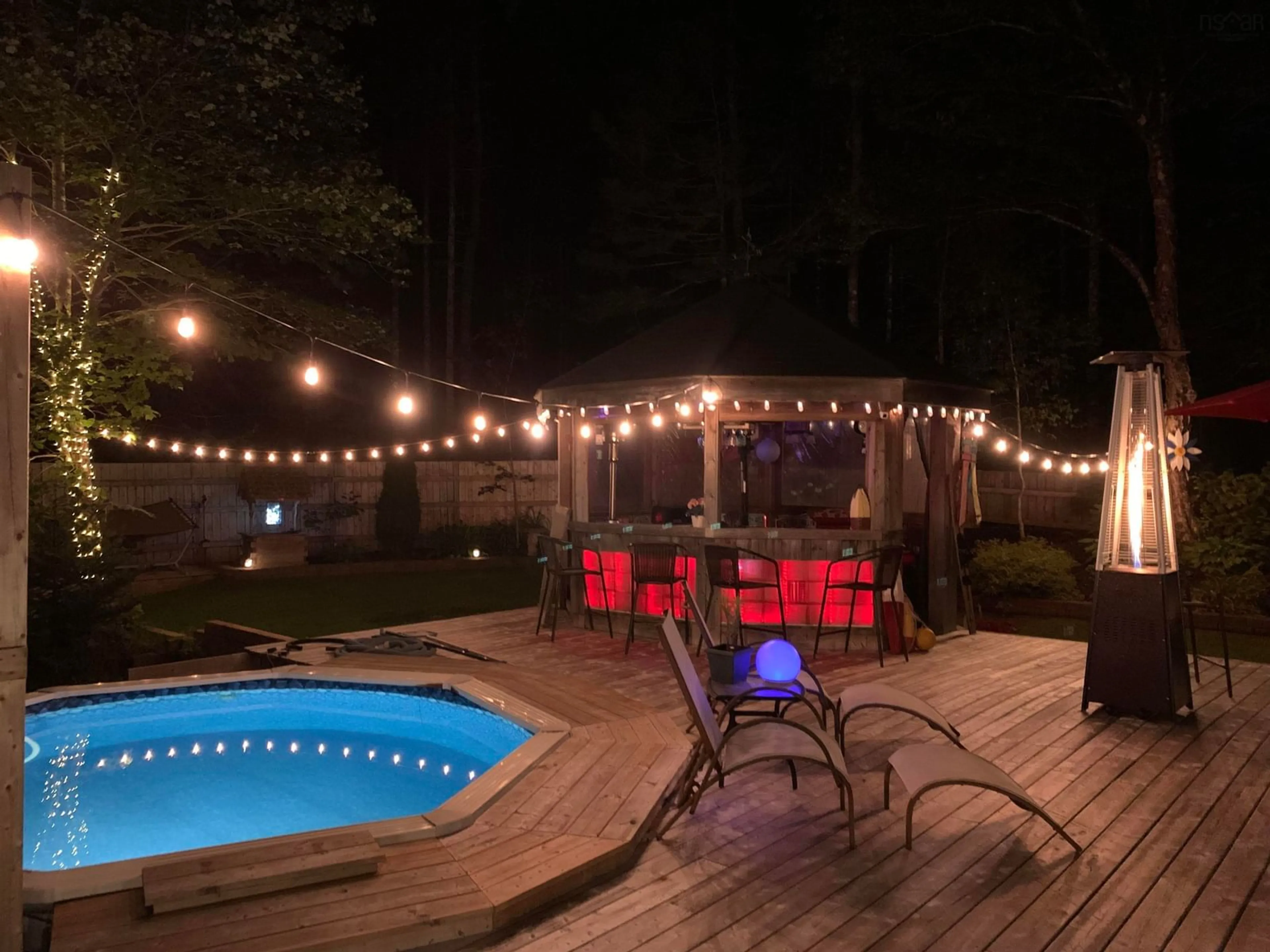 Patio, water/lake/river/ocean view for 38 Trevor Ave, Fall River Nova Scotia B2T 1H7