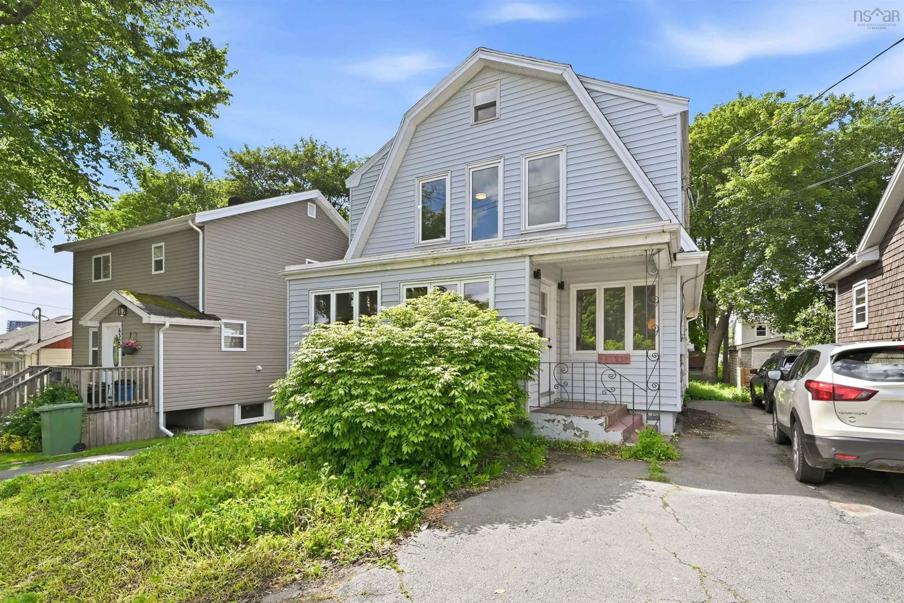 Home with vinyl exterior material, street for 6521 Bayers Rd, Halifax Nova Scotia B3L 2B2