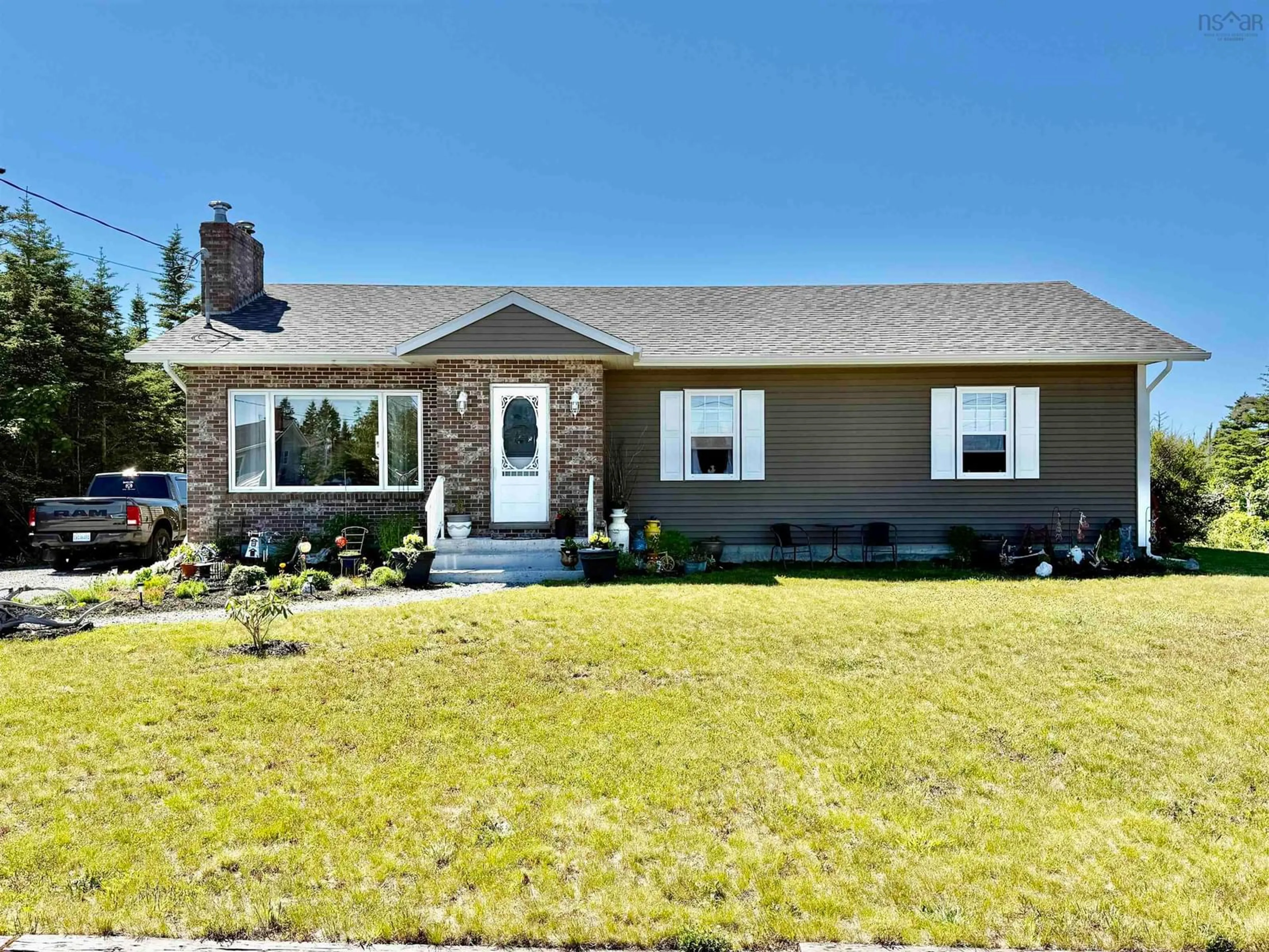 Home with vinyl exterior material, street for 456 Centreville South Side Rd, South Side Nova Scotia B0W 1P0
