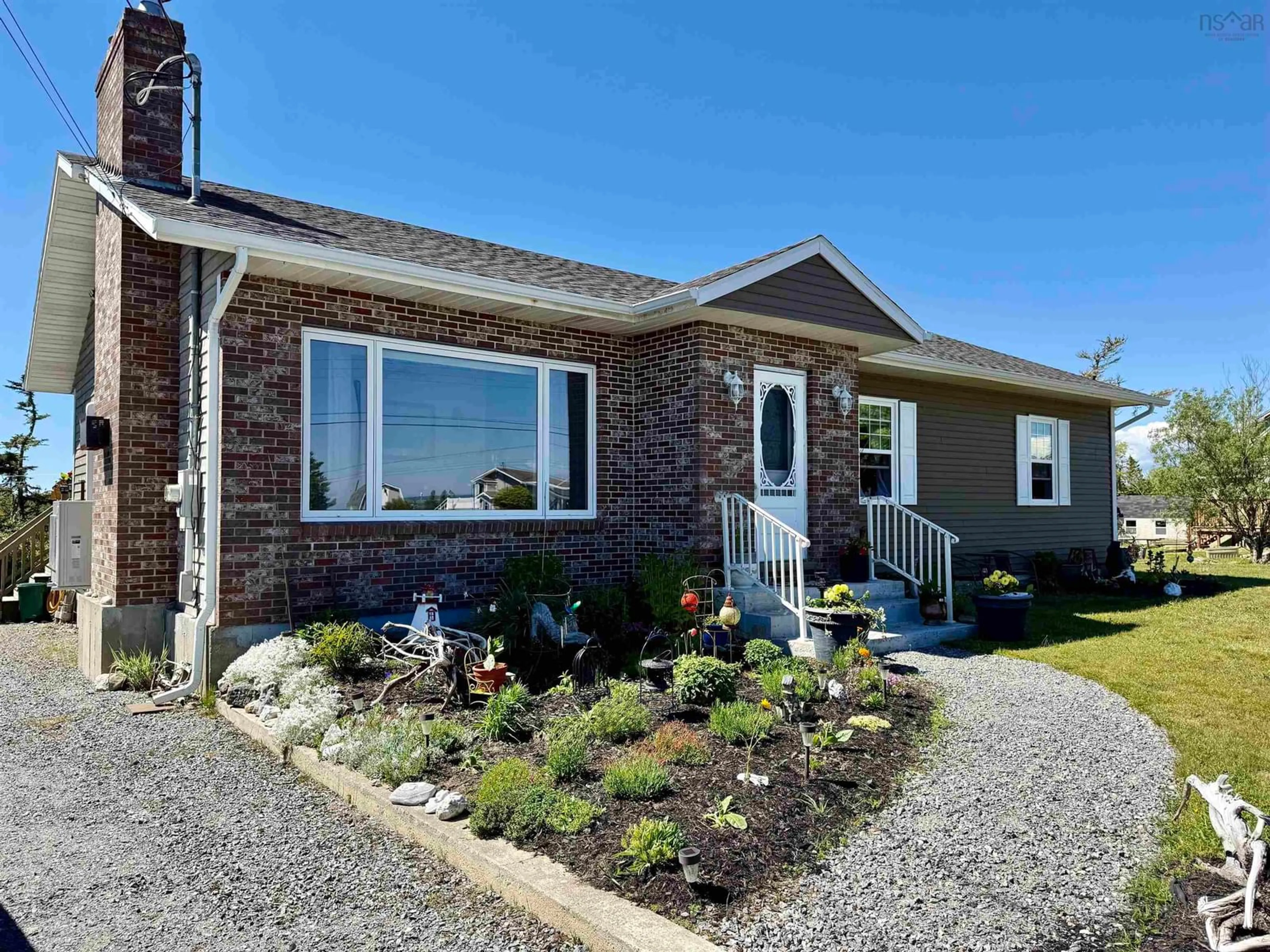 Home with brick exterior material, street for 456 Centreville South Side Rd, South Side Nova Scotia B0W 1P0