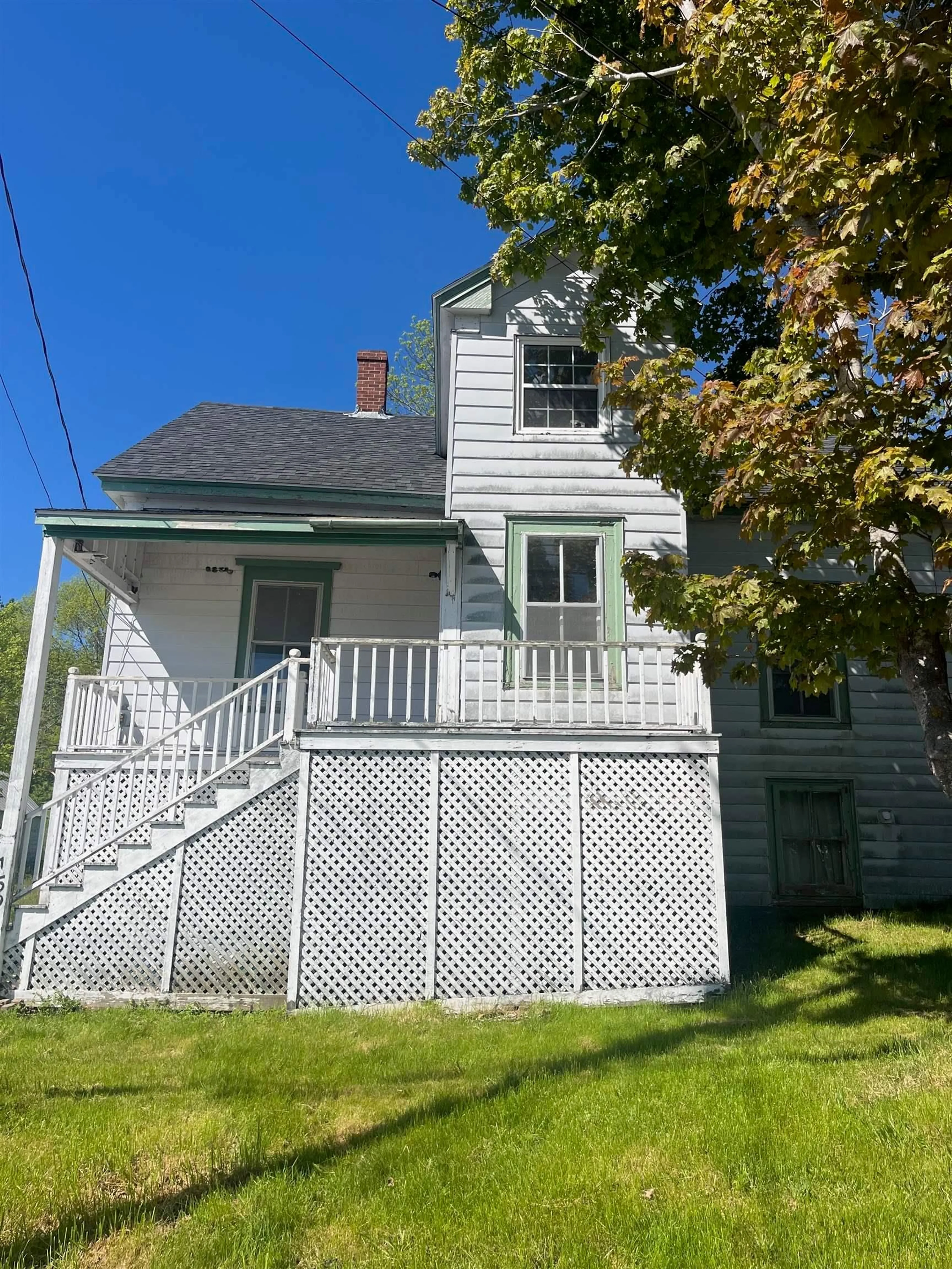 Home with vinyl exterior material, street for 159 Main Street, Guysborough Nova Scotia B0H 1N0