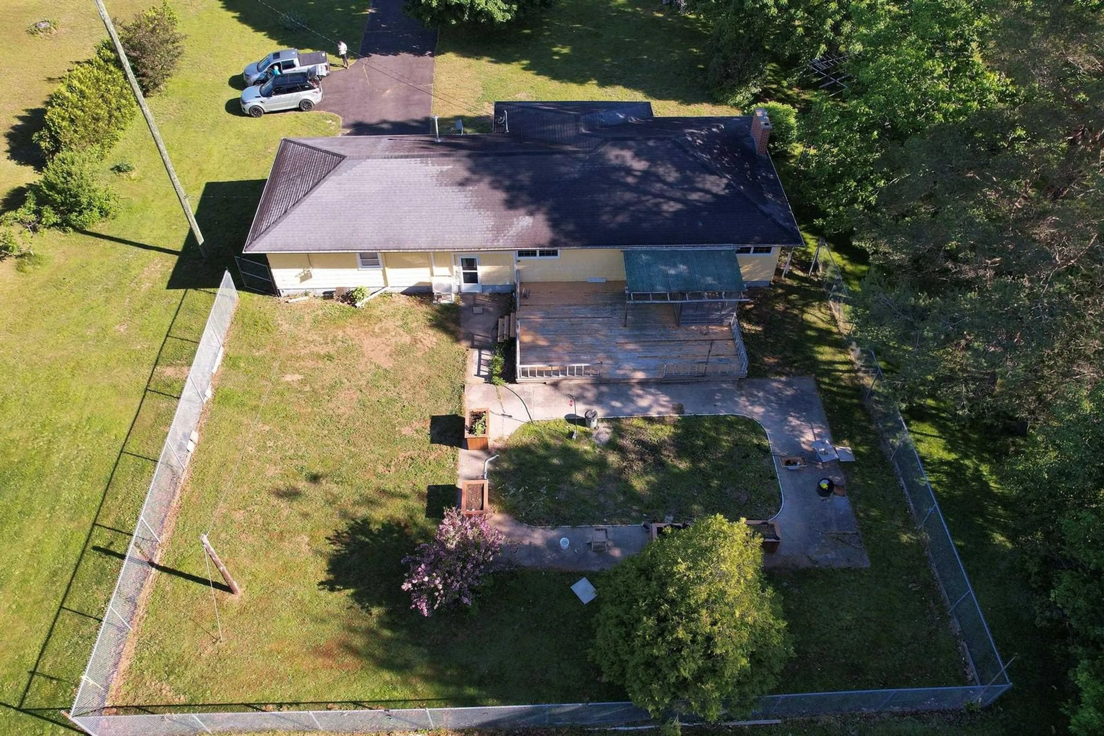 A pic from outside/outdoor area/front of a property/back of a property/a pic from drone, street for 5374 Highway 201, West Paradise Nova Scotia B0S 1M0