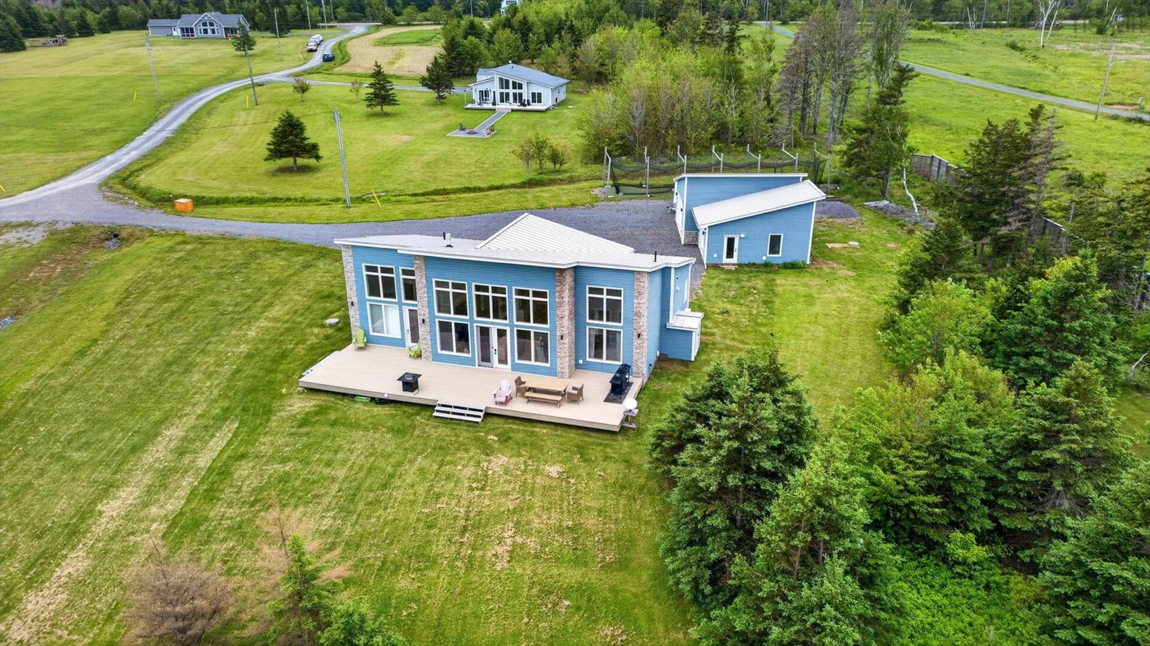 A pic from outside/outdoor area/front of a property/back of a property/a pic from drone, building for 45 Keiferd Shore Lane, Gulf Shore Nova Scotia B0K 1L0