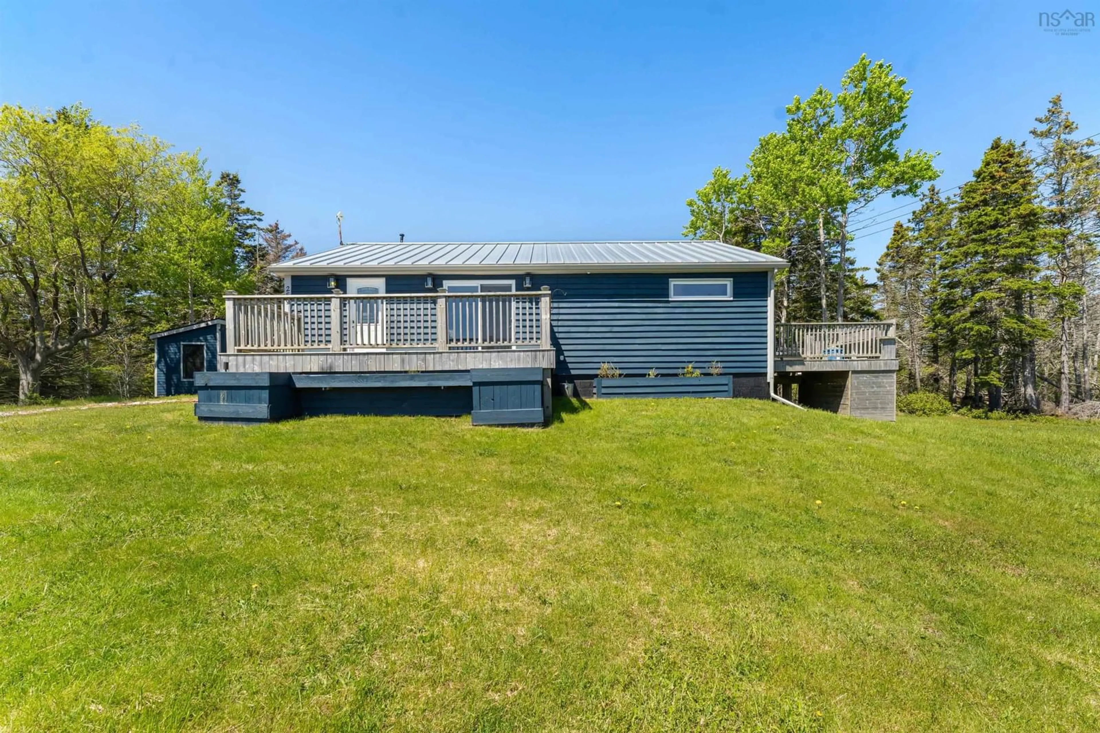 A pic from outside/outdoor area/front of a property/back of a property/a pic from drone, water/lake/river/ocean view for 259 Big Tancook Rd, Big Tancook Island Nova Scotia B0J 3G0