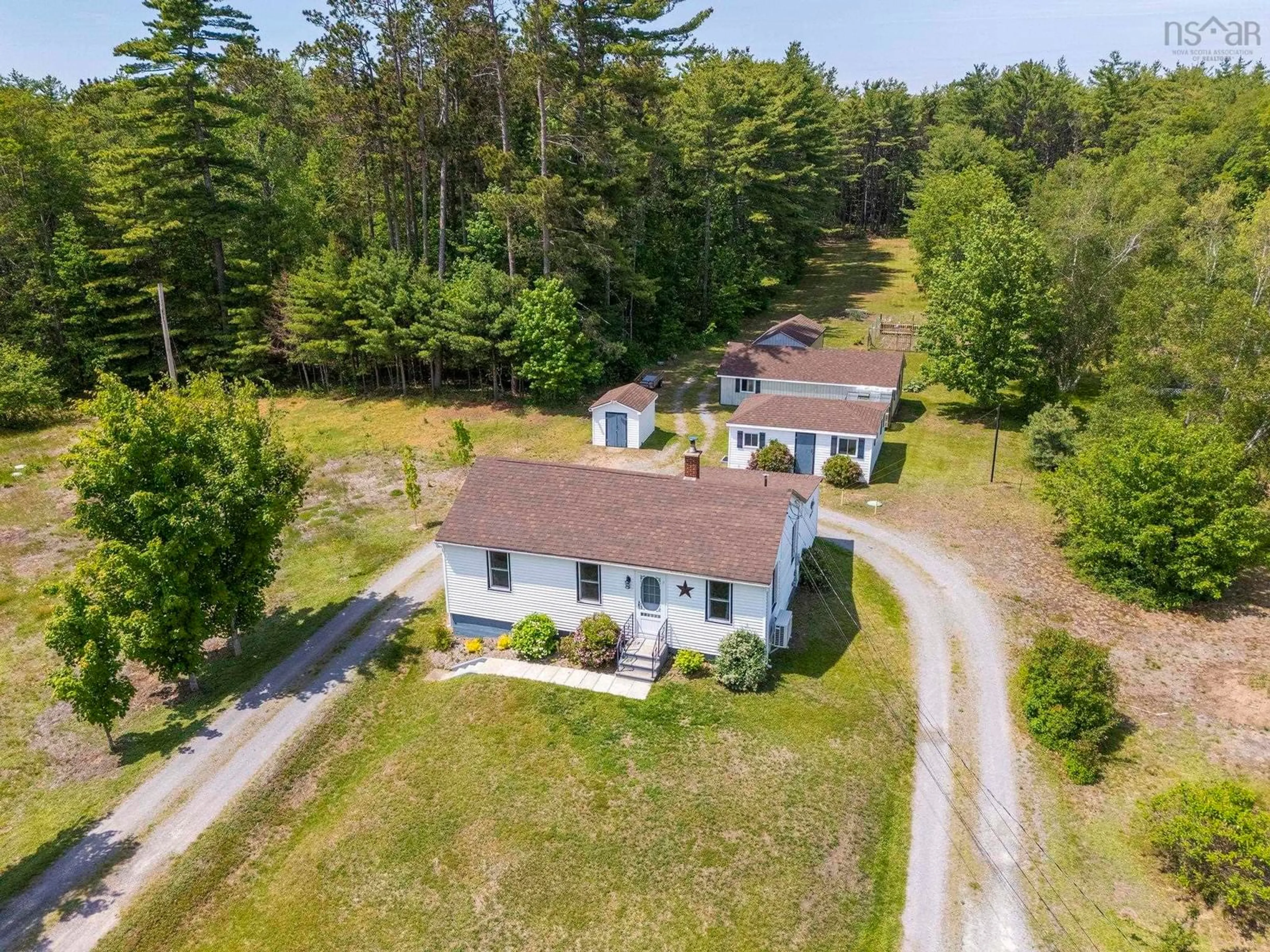 A pic from outside/outdoor area/front of a property/back of a property/a pic from drone, unknown for 10547 201 Hwy, Meadowvale Nova Scotia B0P 1R0