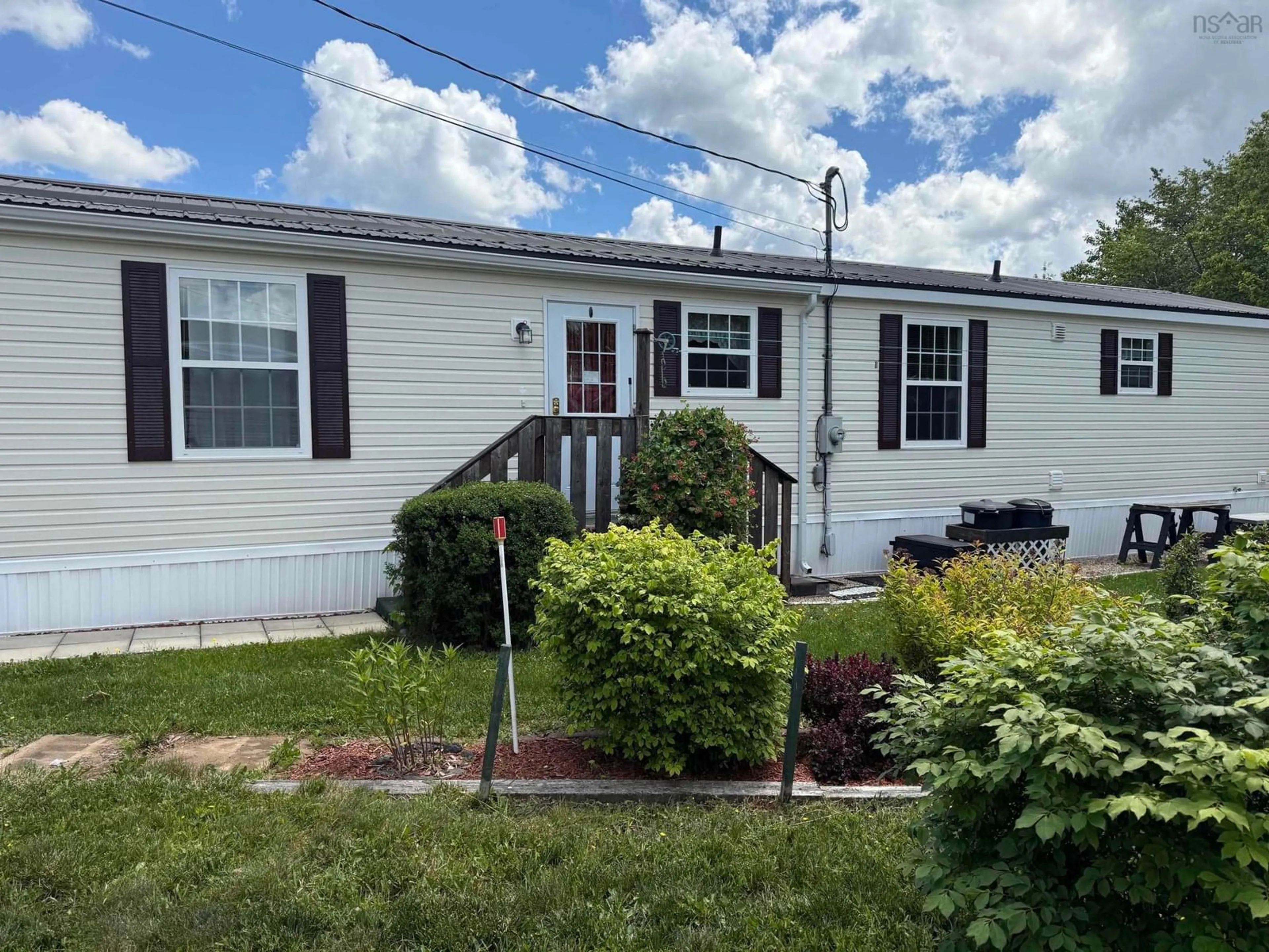 Home with vinyl exterior material, street for 159 Haven Dr, Bridgewater Nova Scotia B4V 4E4