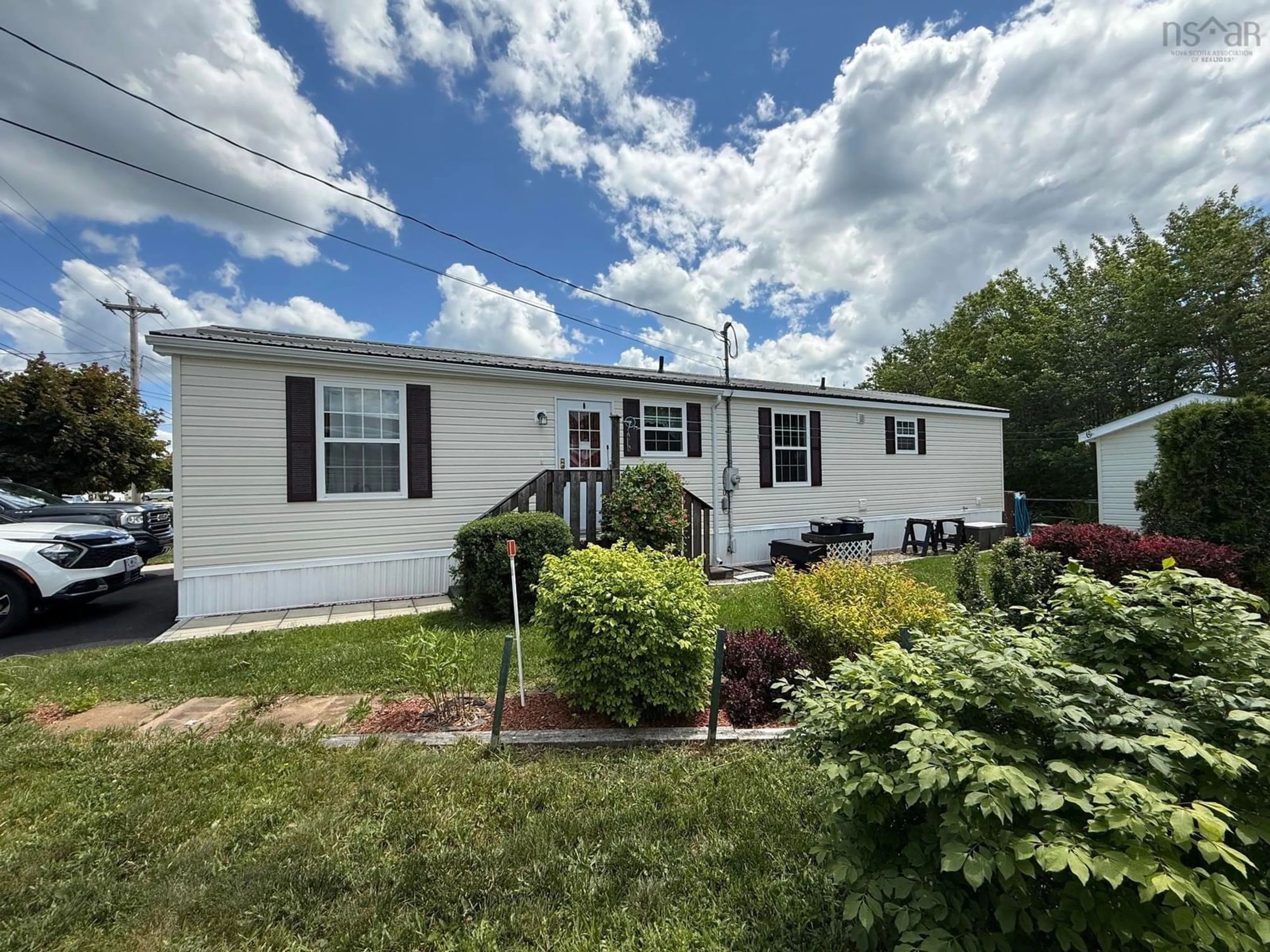 Home with vinyl exterior material, street for 159 Haven Dr, Bridgewater Nova Scotia B4V 4E4