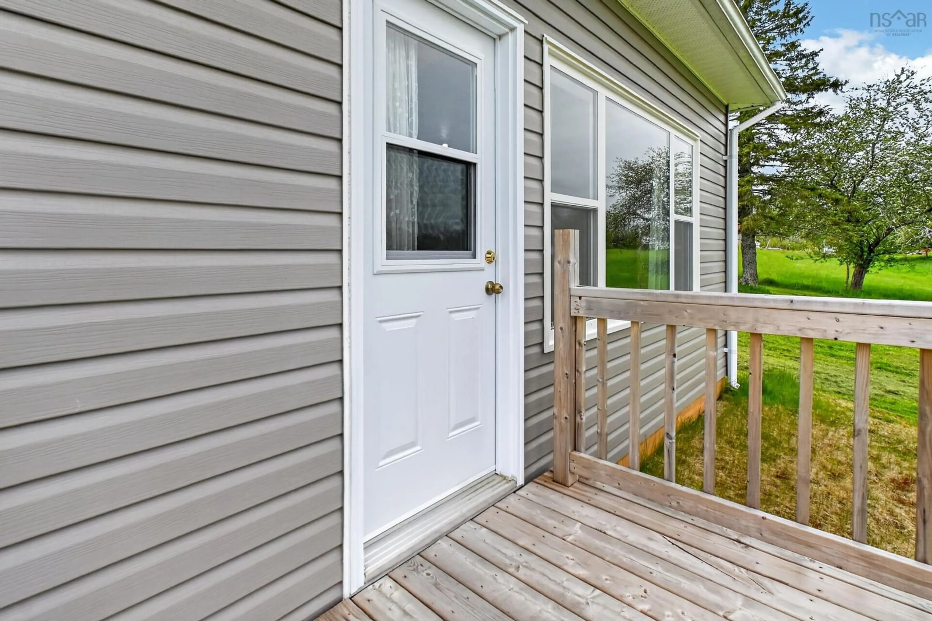 Home with vinyl exterior material, street for 50 Riverview Dr, South River Bourgeois Nova Scotia B0E 2X0