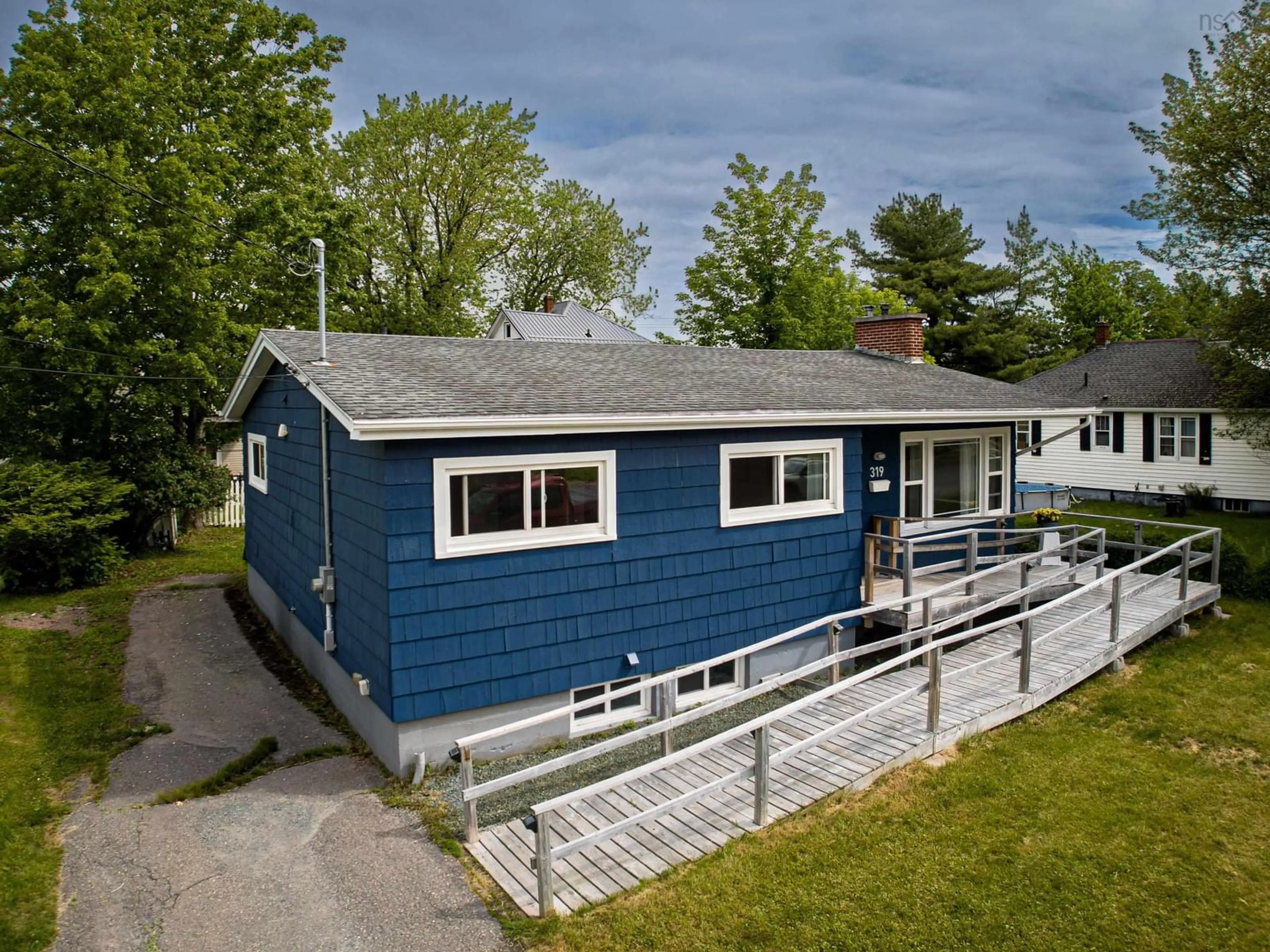 A pic from outside/outdoor area/front of a property/back of a property/a pic from drone, street for 319 Brunswick St, Truro Nova Scotia B2N 2J4