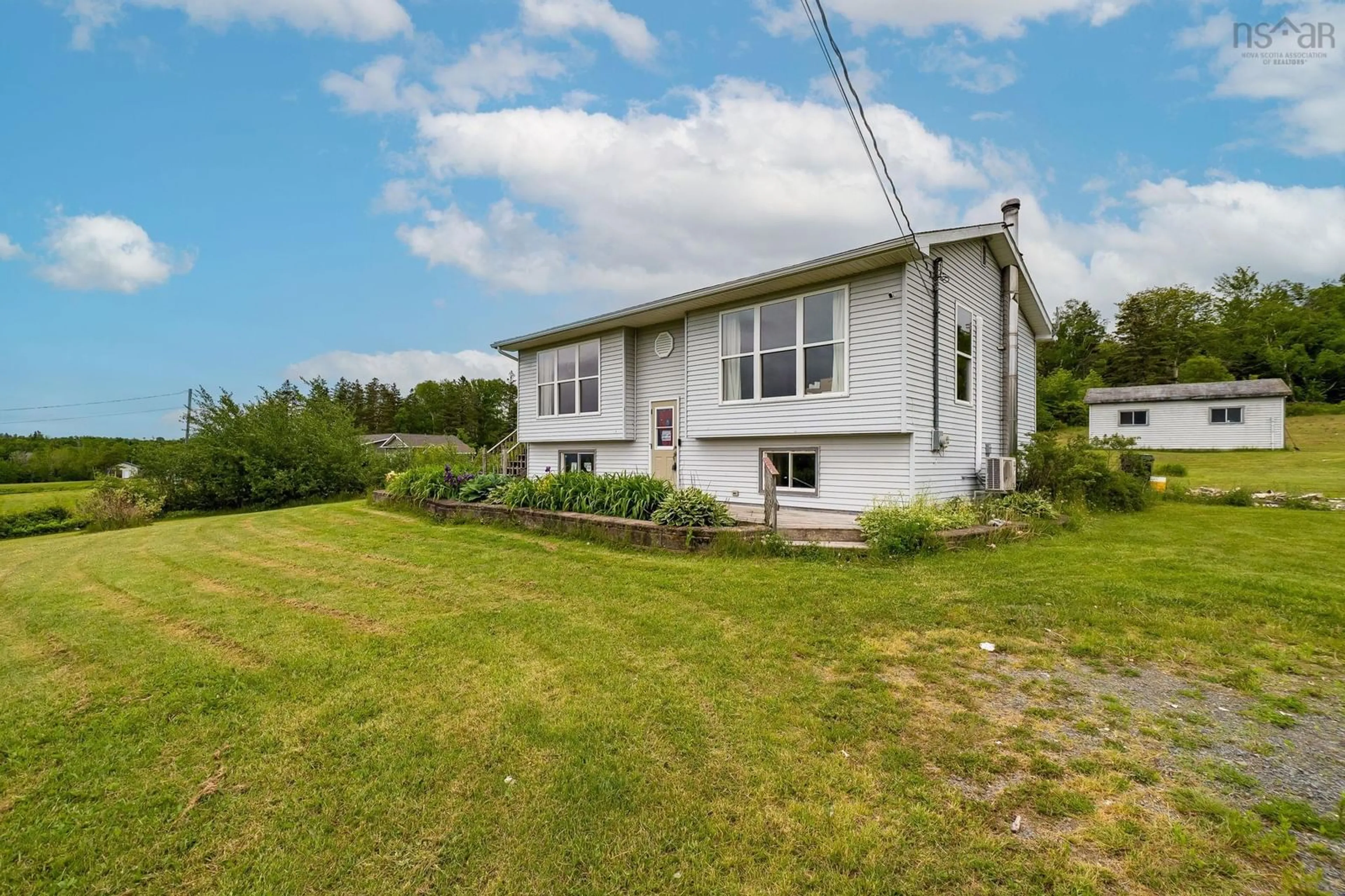 A pic from outside/outdoor area/front of a property/back of a property/a pic from drone, unknown for 1478 Highway 215, Tennecape Nova Scotia B0N 2R0