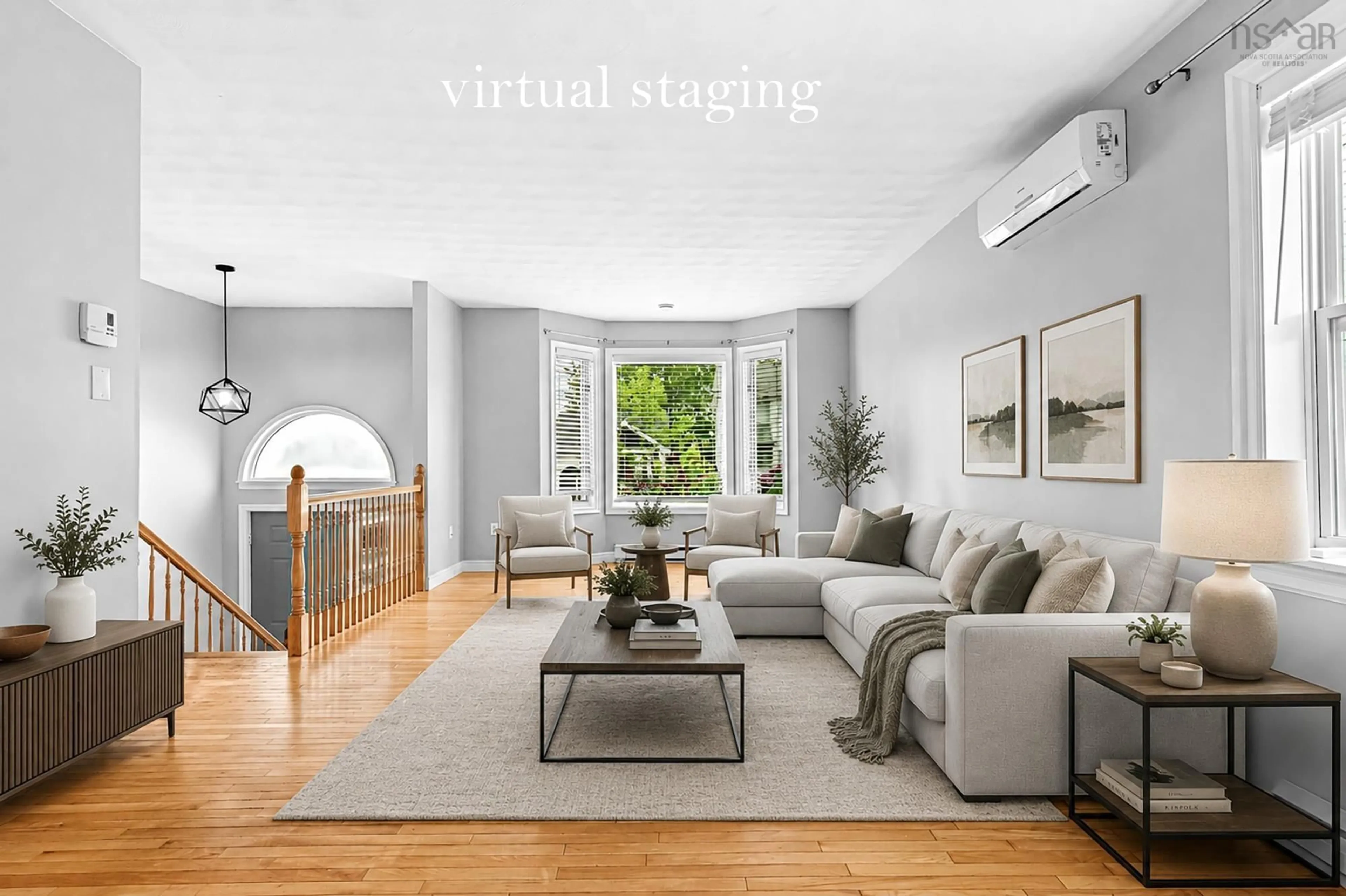 Living room with furniture, unknown for 22 Haddad Dr, Lower Sackville Nova Scotia B4C 4A7