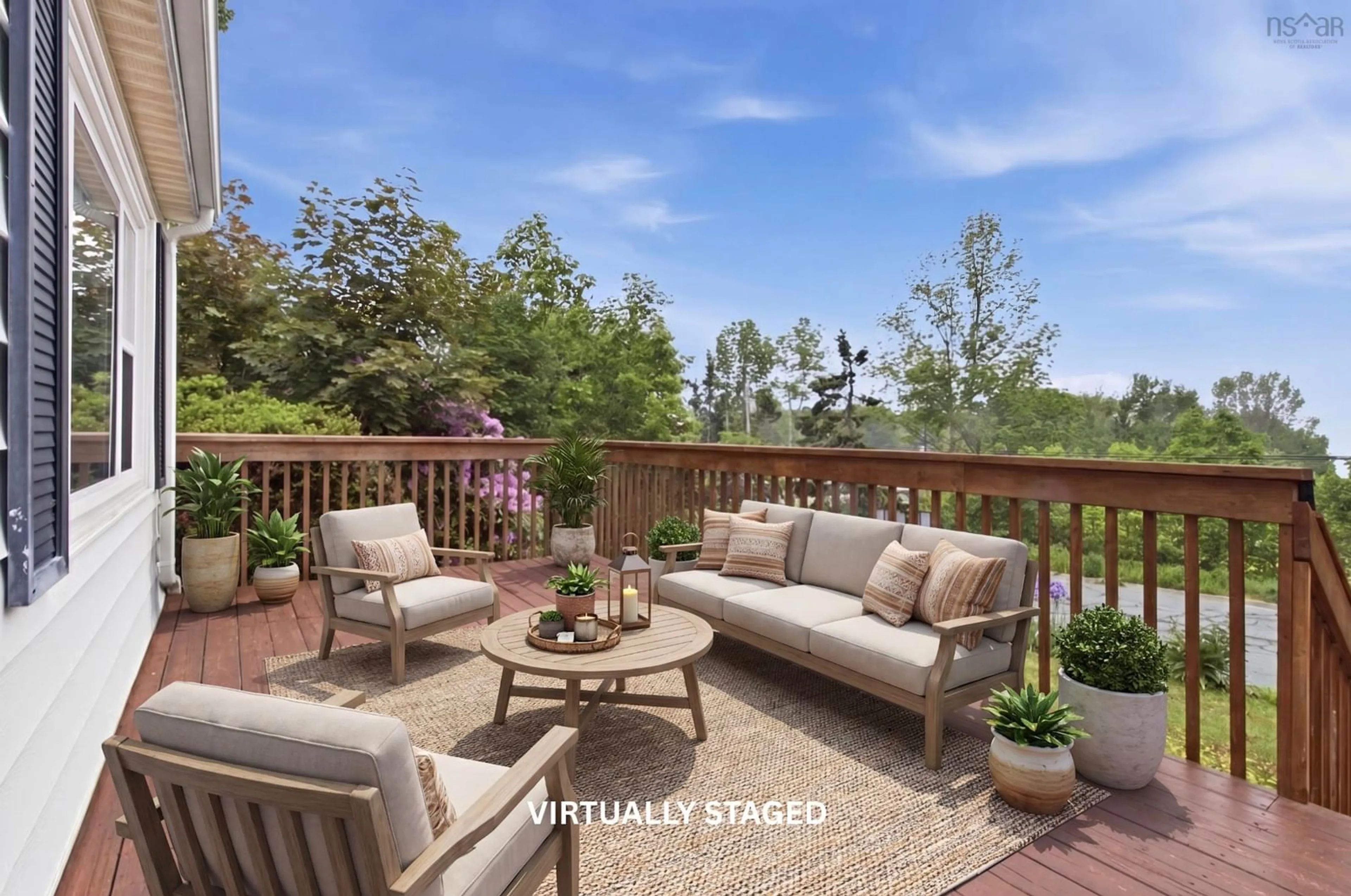 Patio, water/lake/river/ocean view for 6 Pembrooke St, Waverley Nova Scotia B2R 1L6