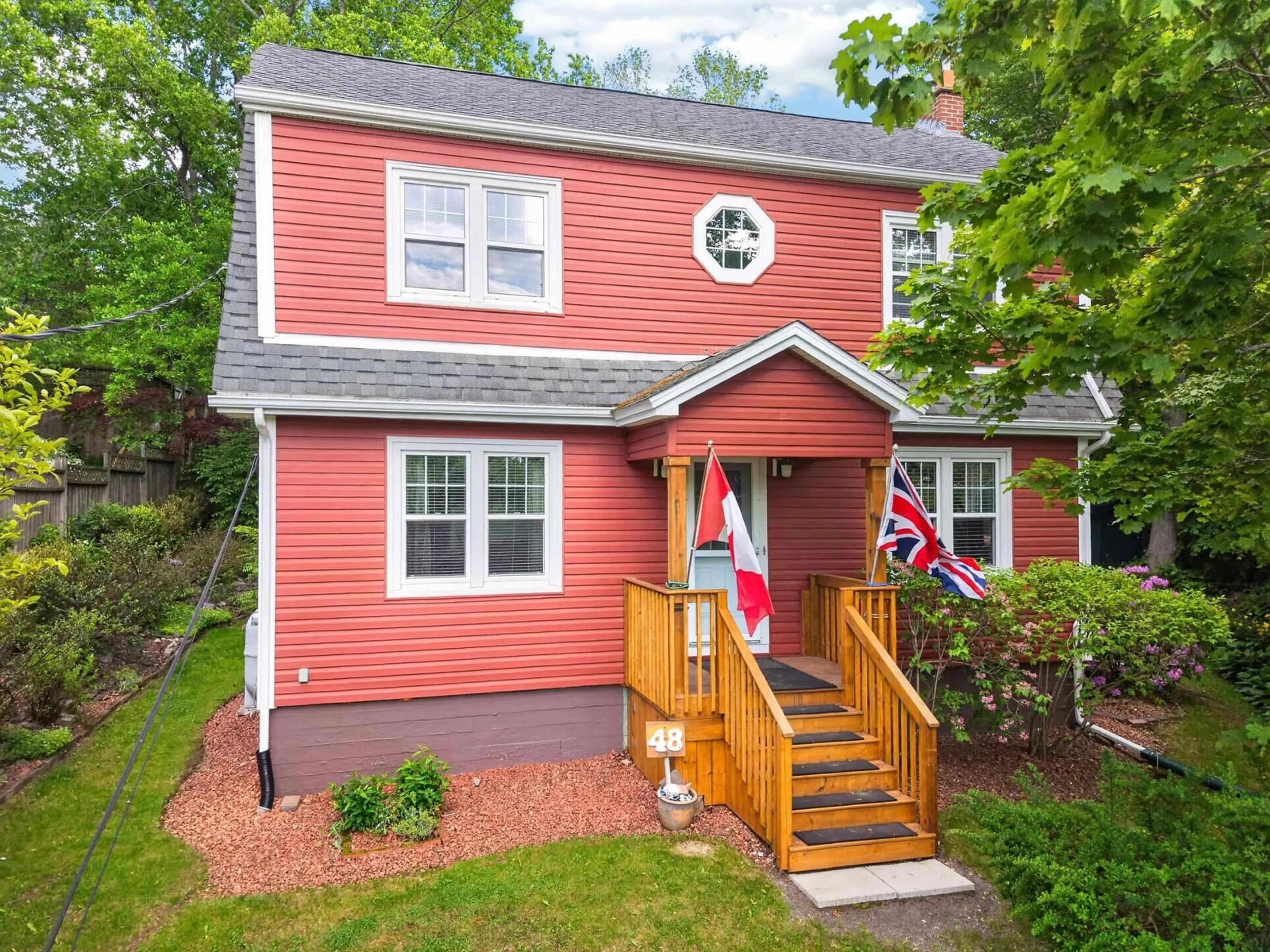 Home with brick exterior material, street for 48 Old Ferry Rd, Dartmouth Nova Scotia B2Y 2E7