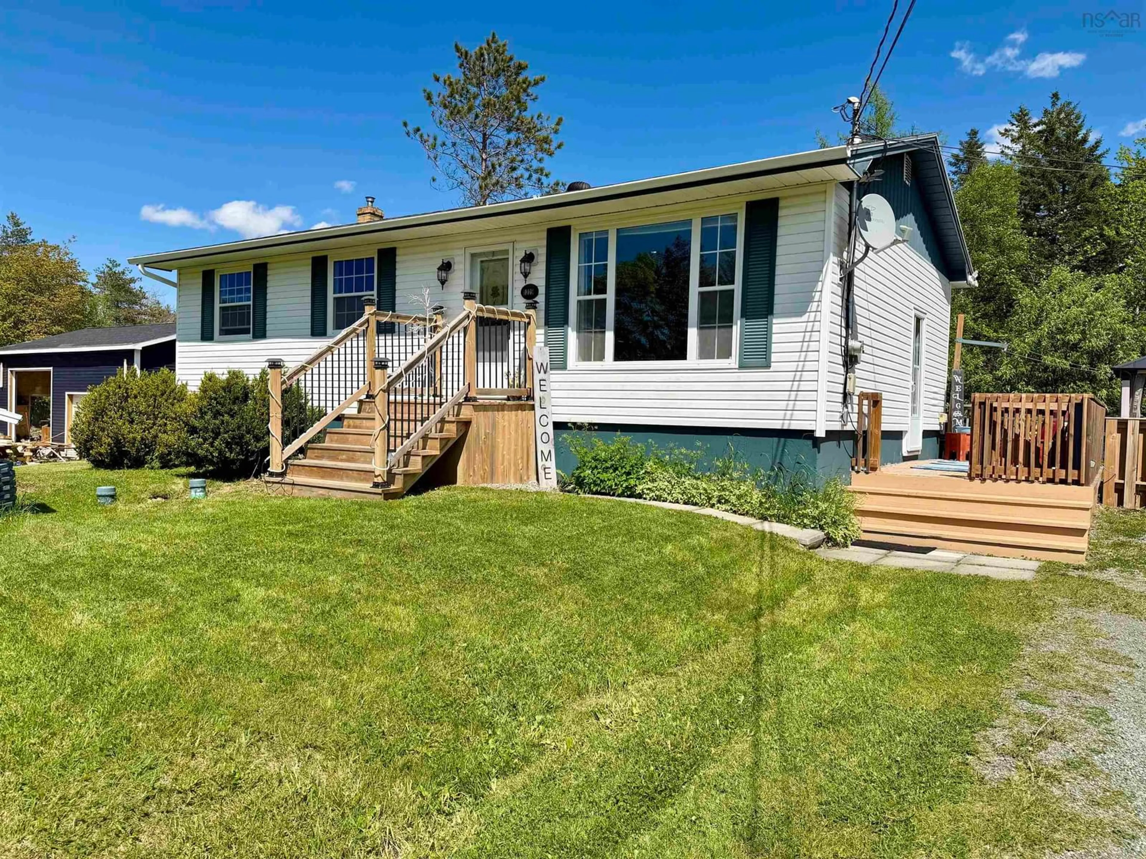 Home with vinyl exterior material, unknown for 1229 Gabarus Hwy, Prime Brook Nova Scotia B1L 1E6