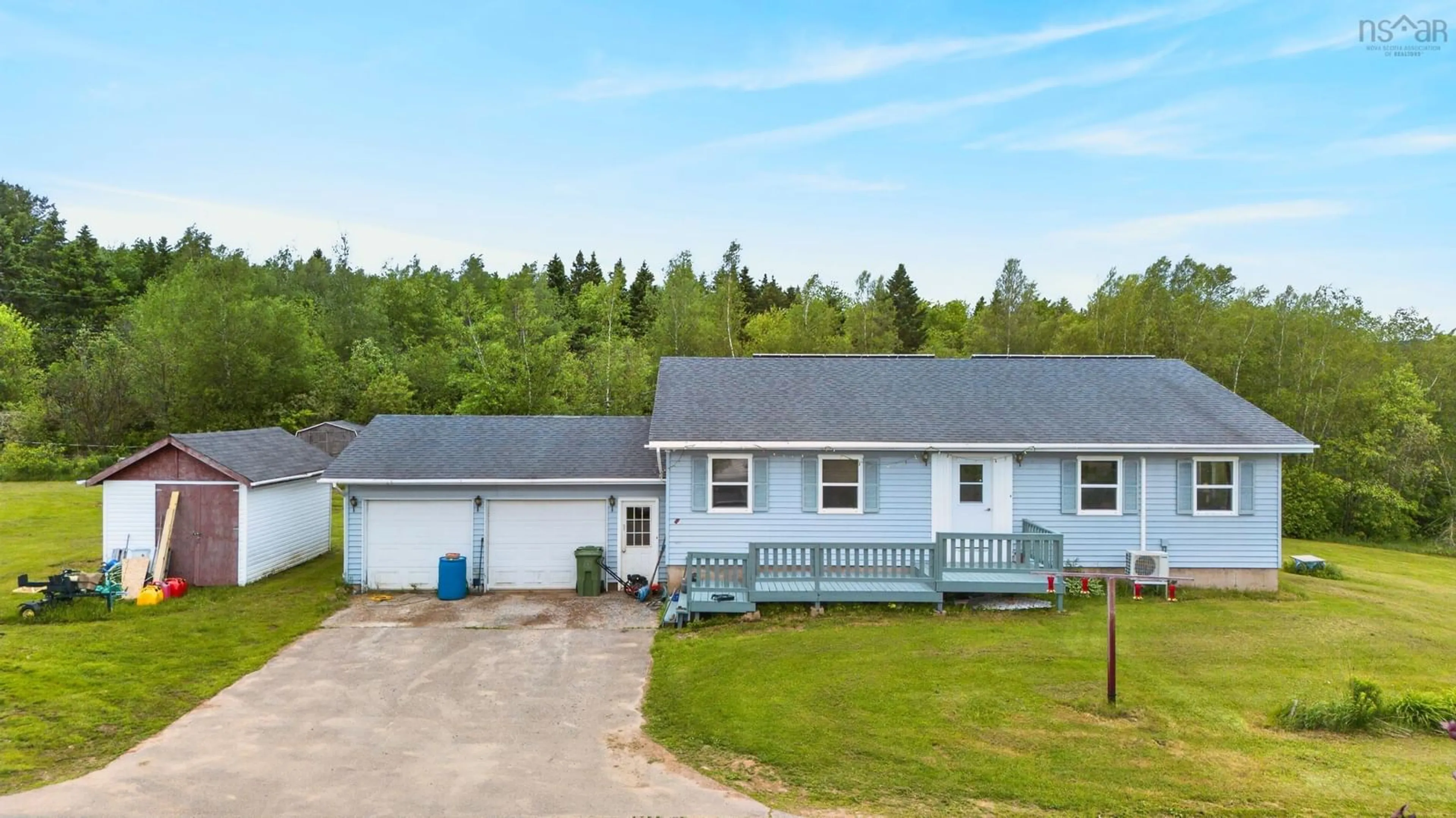 A pic from outside/outdoor area/front of a property/back of a property/a pic from drone, unknown for 168 Wentworth Collingwood Rd, Collingwood Nova Scotia B0M 1E0