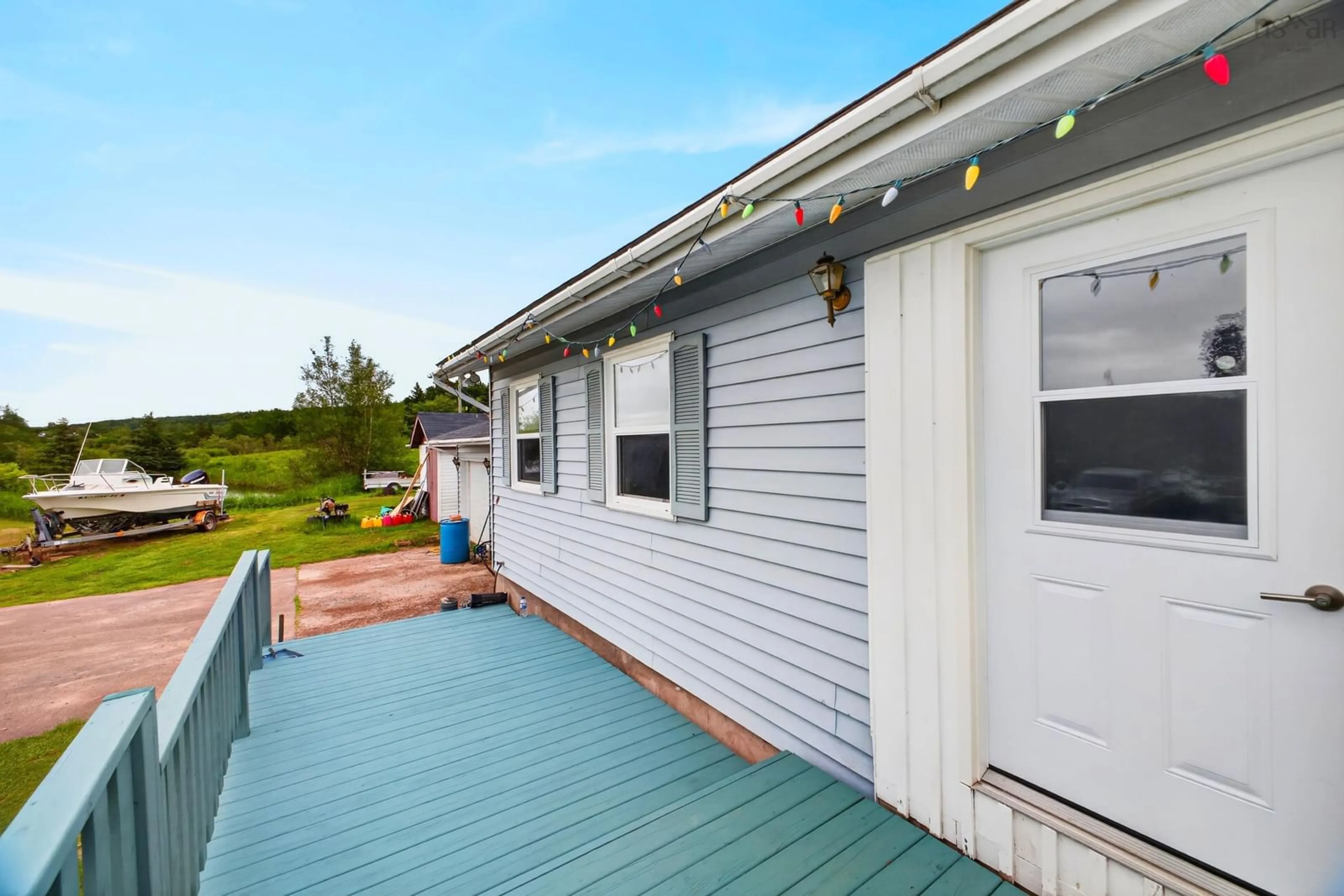 Patio, water/lake/river/ocean view for 168 Wentworth Collingwood Rd, Collingwood Nova Scotia B0M 1E0