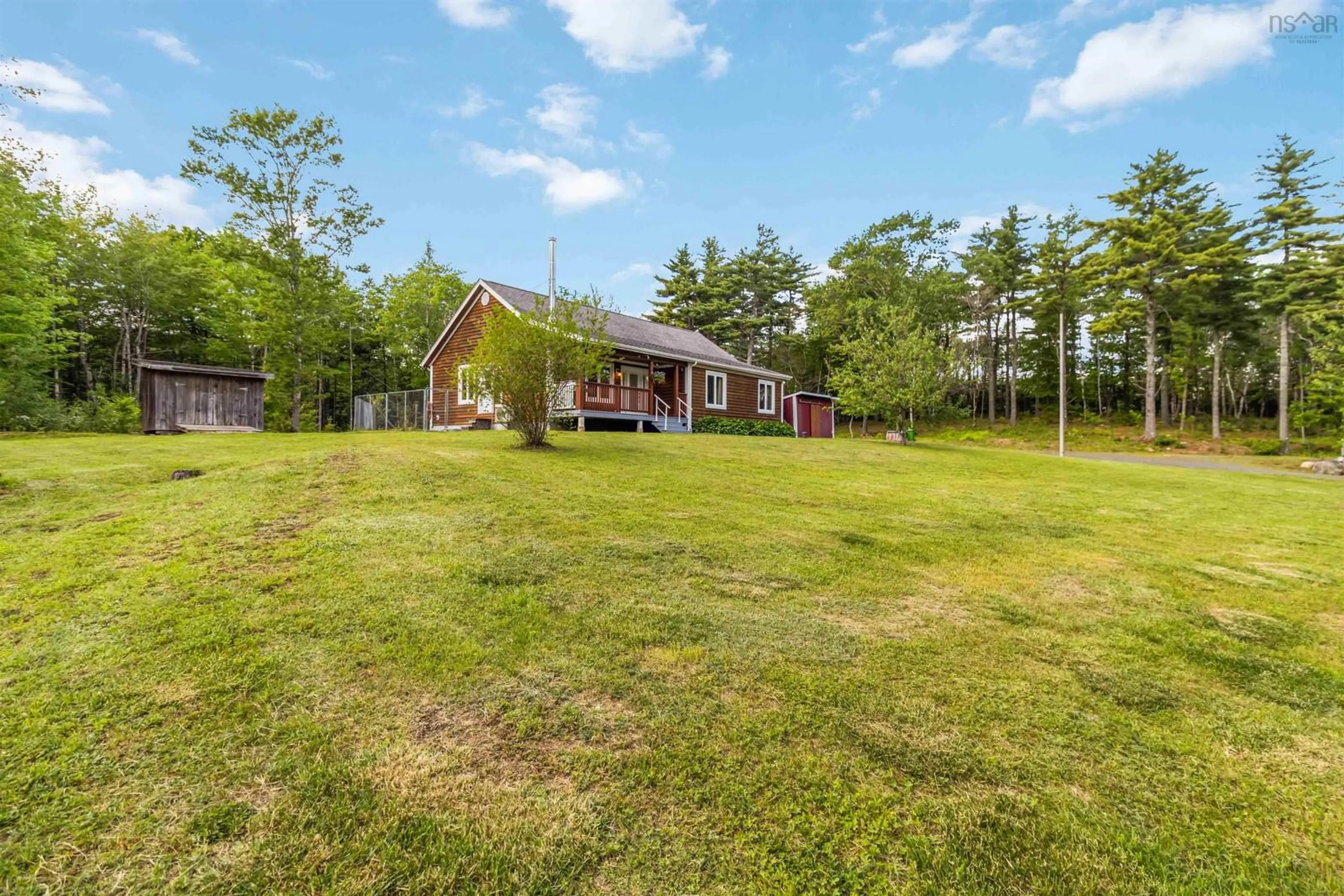 A pic from outside/outdoor area/front of a property/back of a property/a pic from drone, unknown for 1053 Cornwall Rd, Lower New Cornwall Nova Scotia B0J 2E0