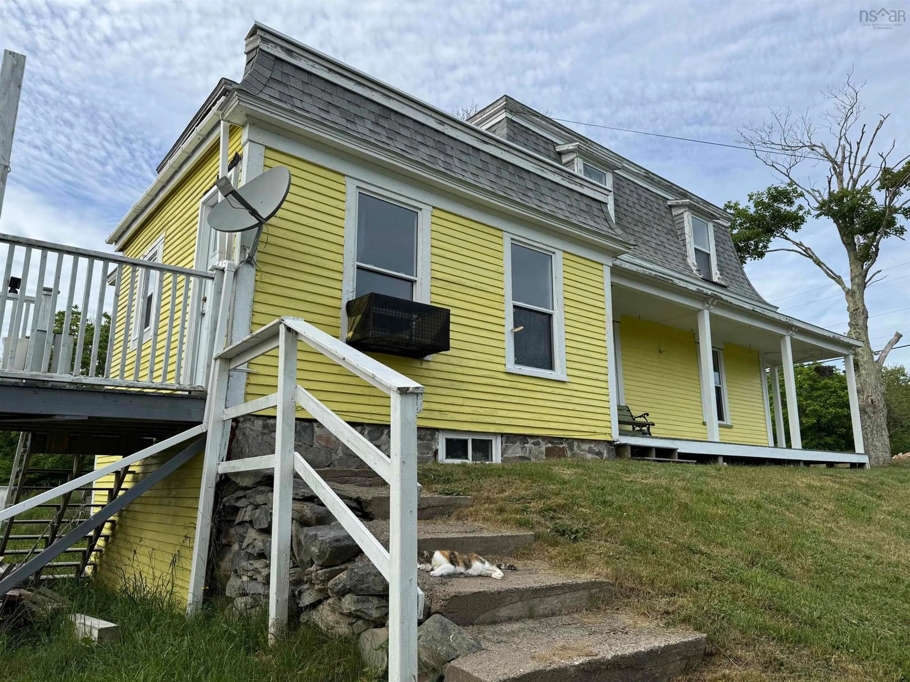 A pic from outside/outdoor area/front of a property/back of a property/a pic from drone, building for 192 Belleville Rd, Belleville Nova Scotia B0W 3M0