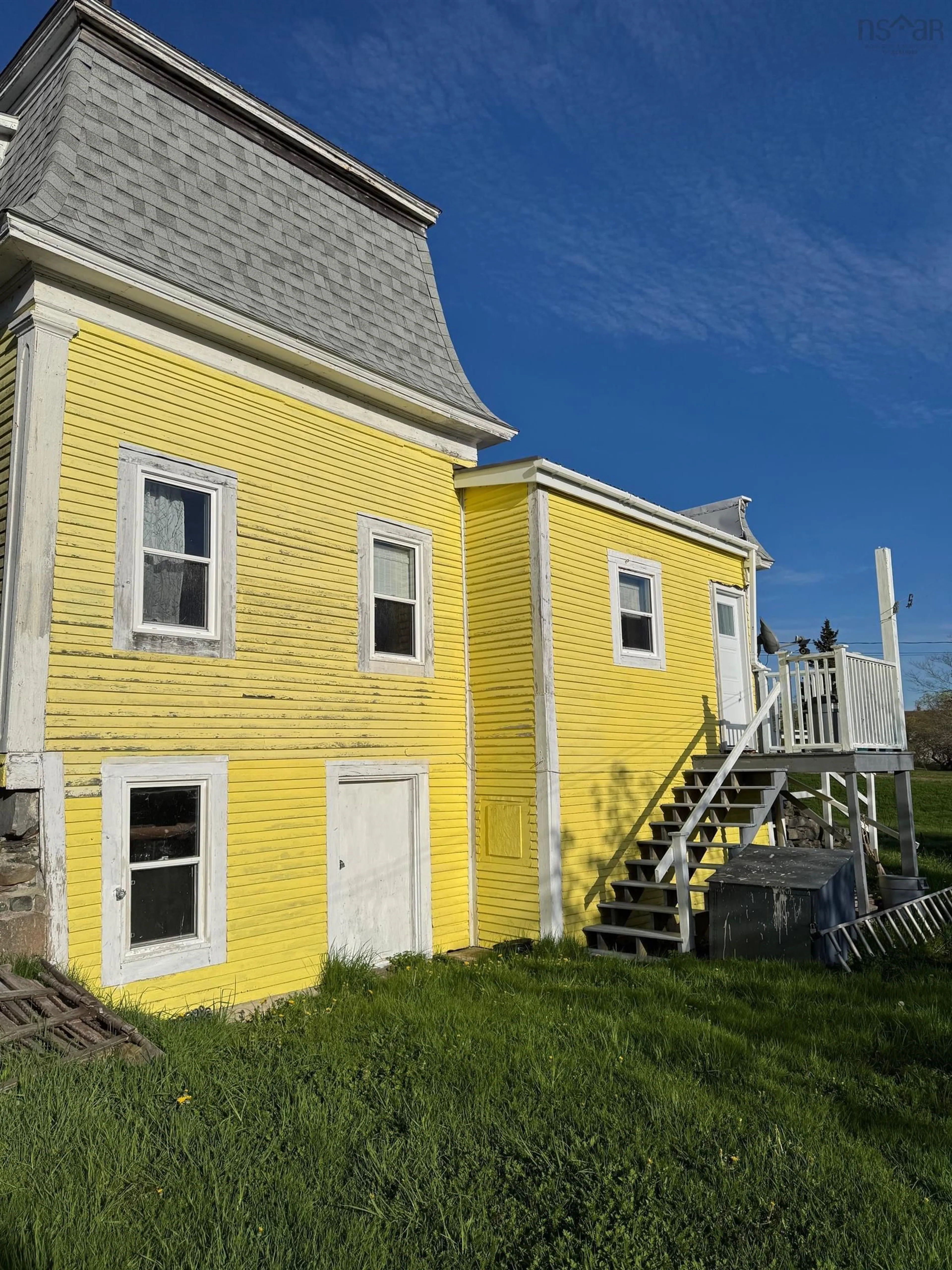 Home with vinyl exterior material, building for 192 Belleville Rd, Belleville Nova Scotia B0W 3M0