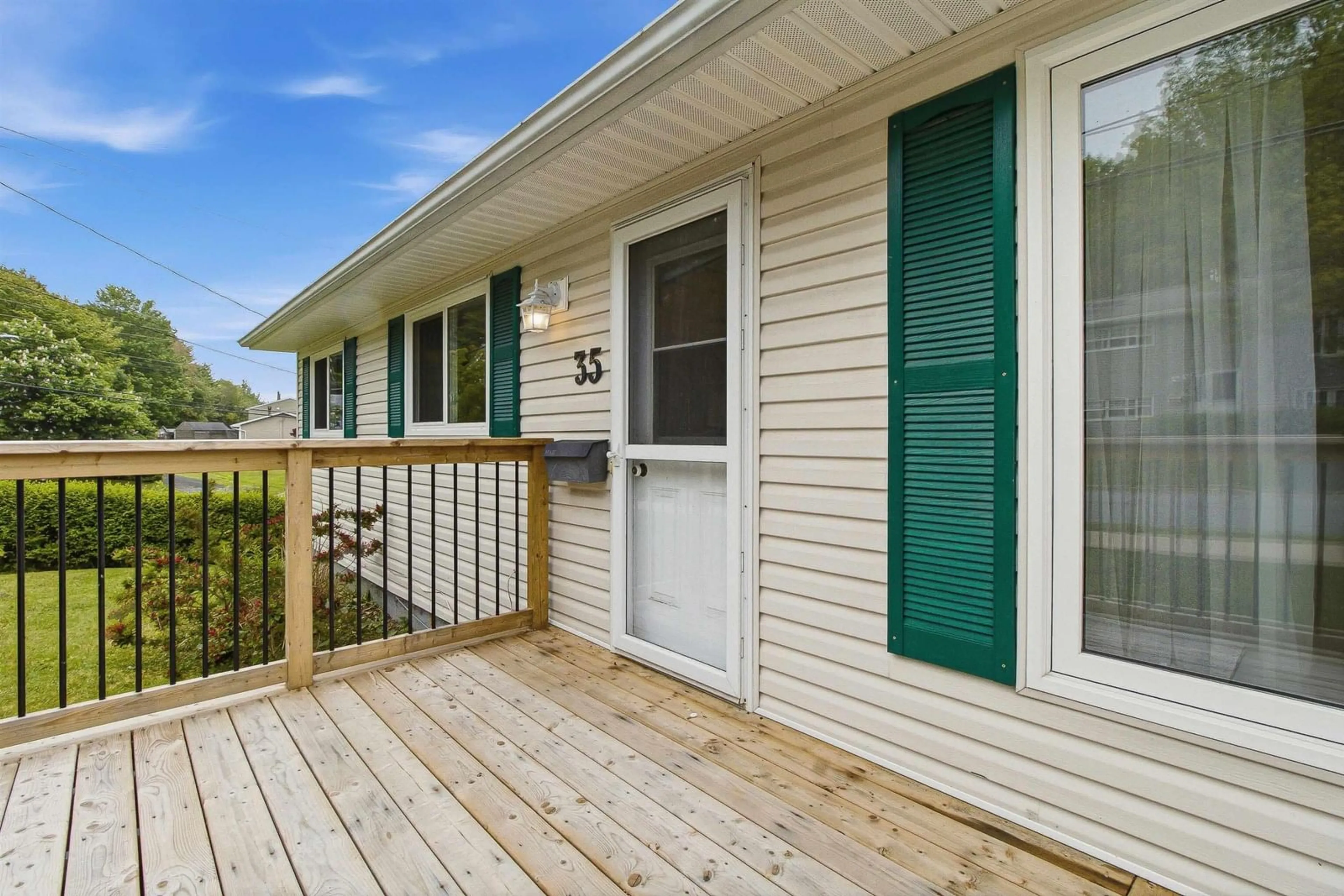 Home with vinyl exterior material, water/lake/river/ocean view for 35 Smokey Dr, Lower Sackville Nova Scotia B4C 3B5