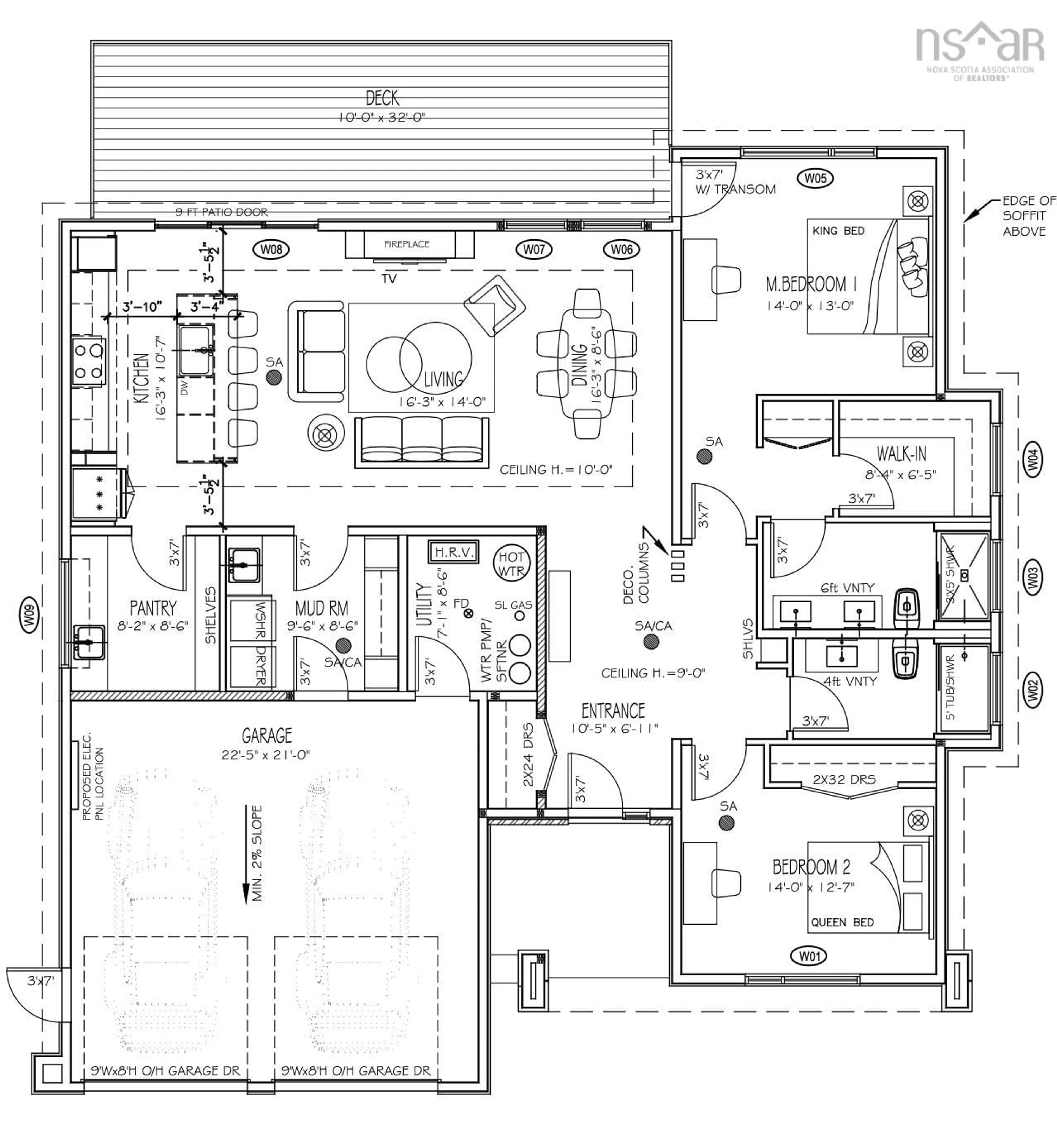 Floor plan for 198 Orchid Crt #5130, Middle Sackville Nova Scotia B4E 0X1