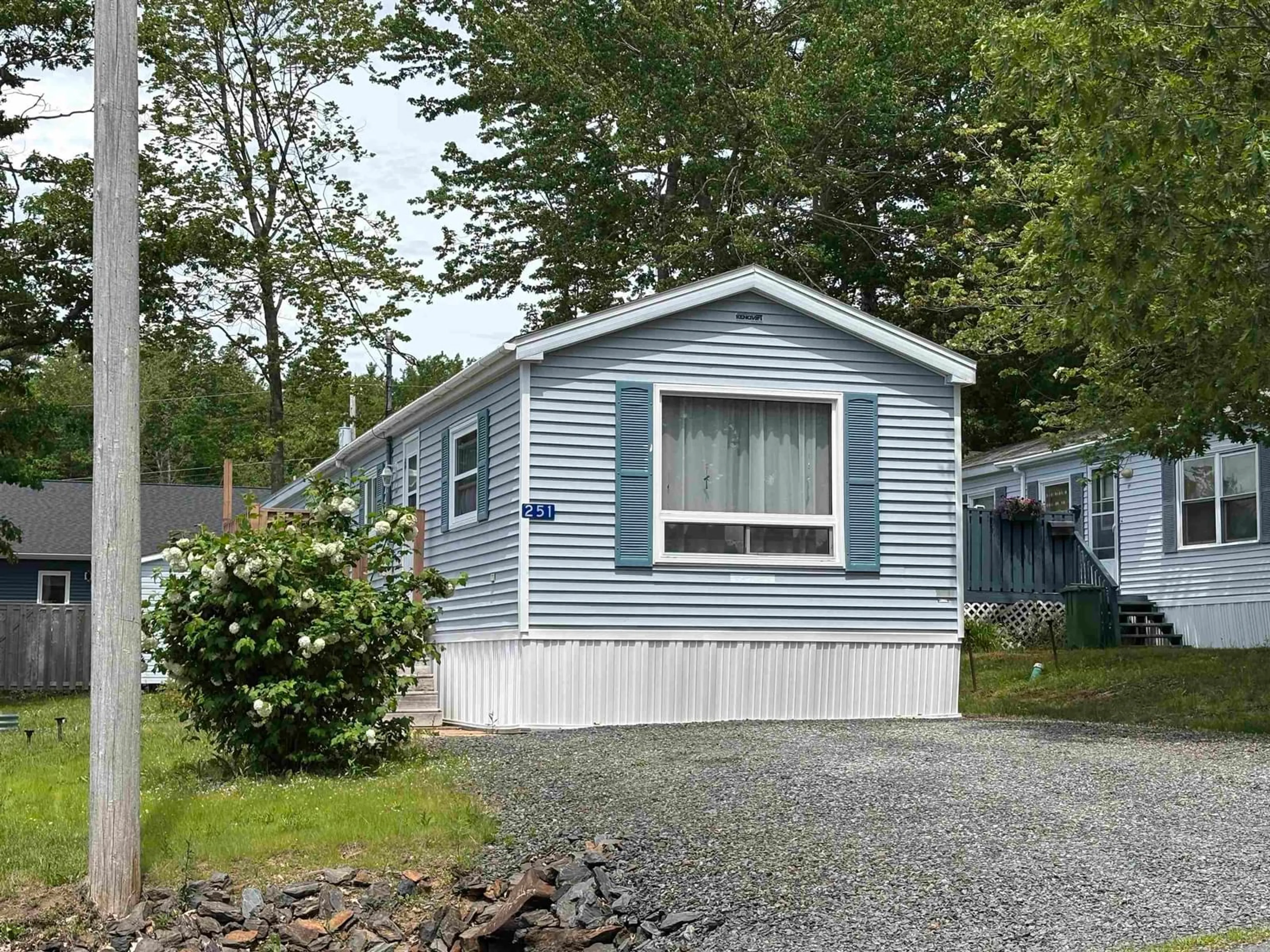 Home with vinyl exterior material, street for 251 Season's Dr, Bridgewater Nova Scotia B4V 3W1