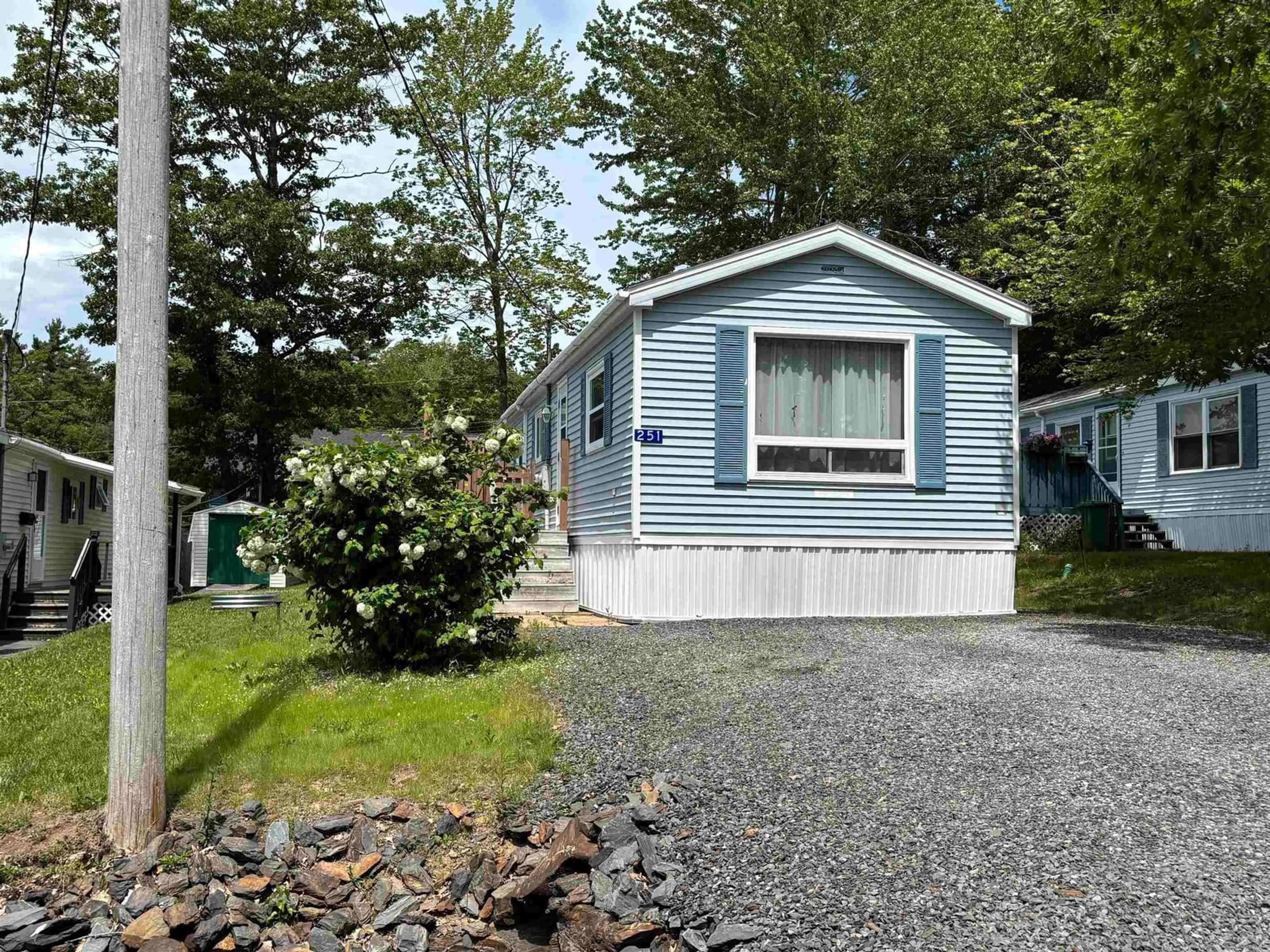 Home with vinyl exterior material, street for 251 Season's Dr, Bridgewater Nova Scotia B4V 3W1