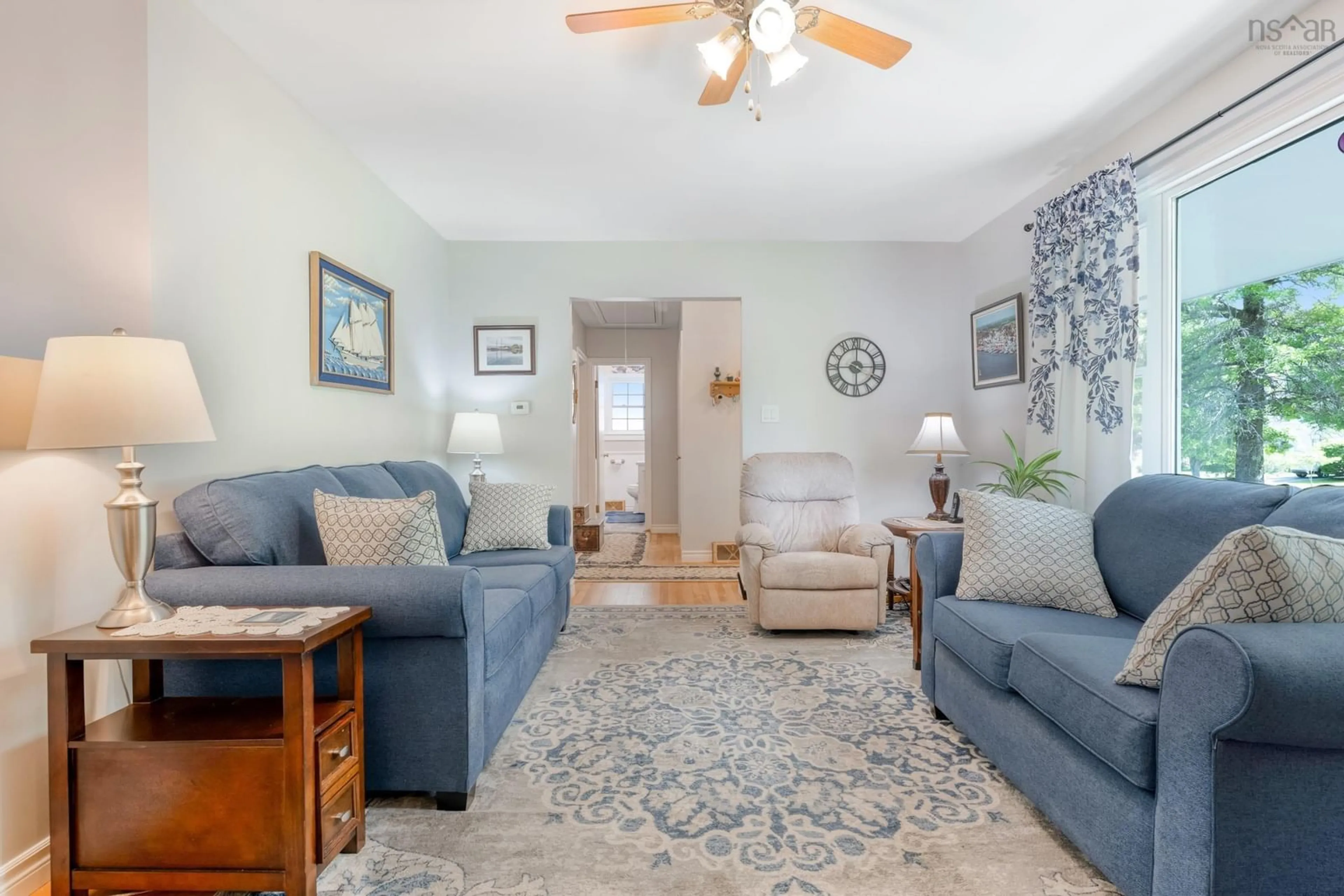 Living room with furniture, unknown for 110 Brook St, Lunenburg Nova Scotia B0J 2C0