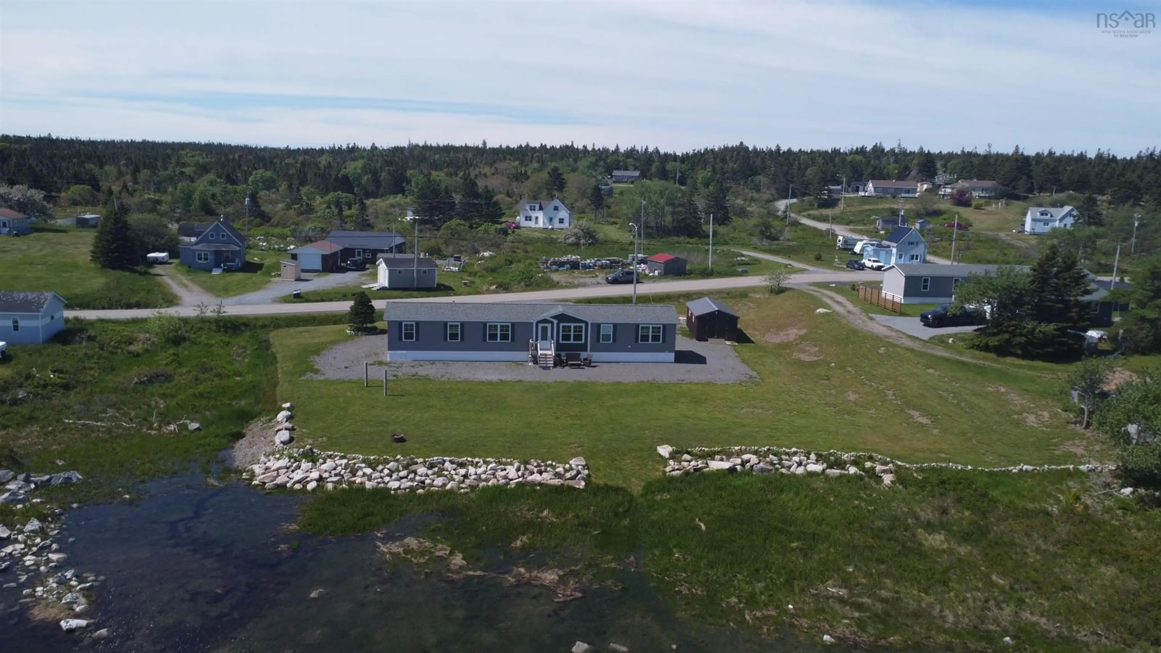 A pic from outside/outdoor area/front of a property/back of a property/a pic from drone, building for 1071 Dover Road, Little Dover Nova Scotia B0H 1V0