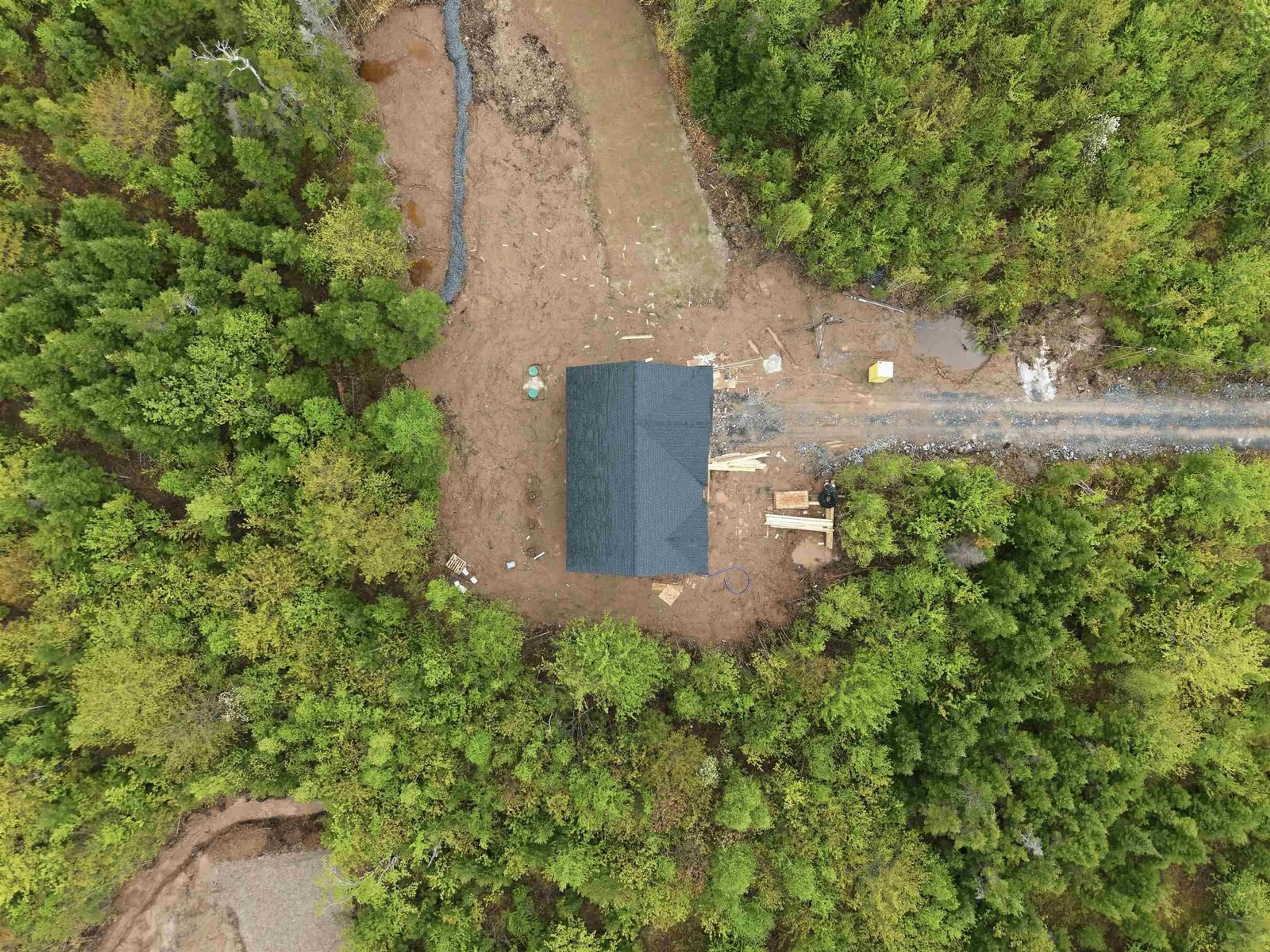 A pic from outside/outdoor area/front of a property/back of a property/a pic from drone, forest/trees view for 44 Maverick Lane #Lot 107, Devon Nova Scotia B3T 1X4