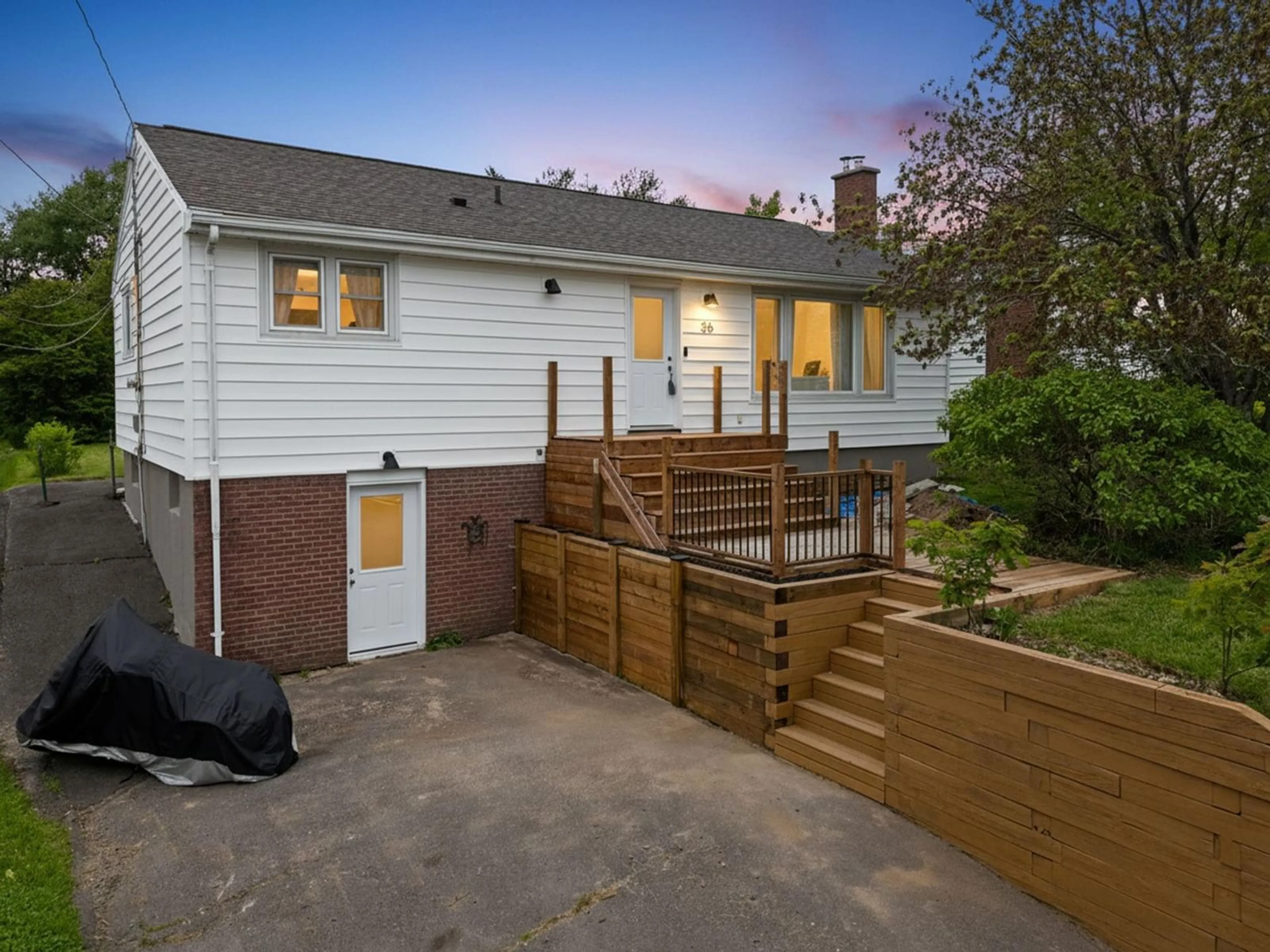 A pic from outside/outdoor area/front of a property/back of a property/a pic from drone, street for 36 Fader St, Dartmouth Nova Scotia B2X 1P5