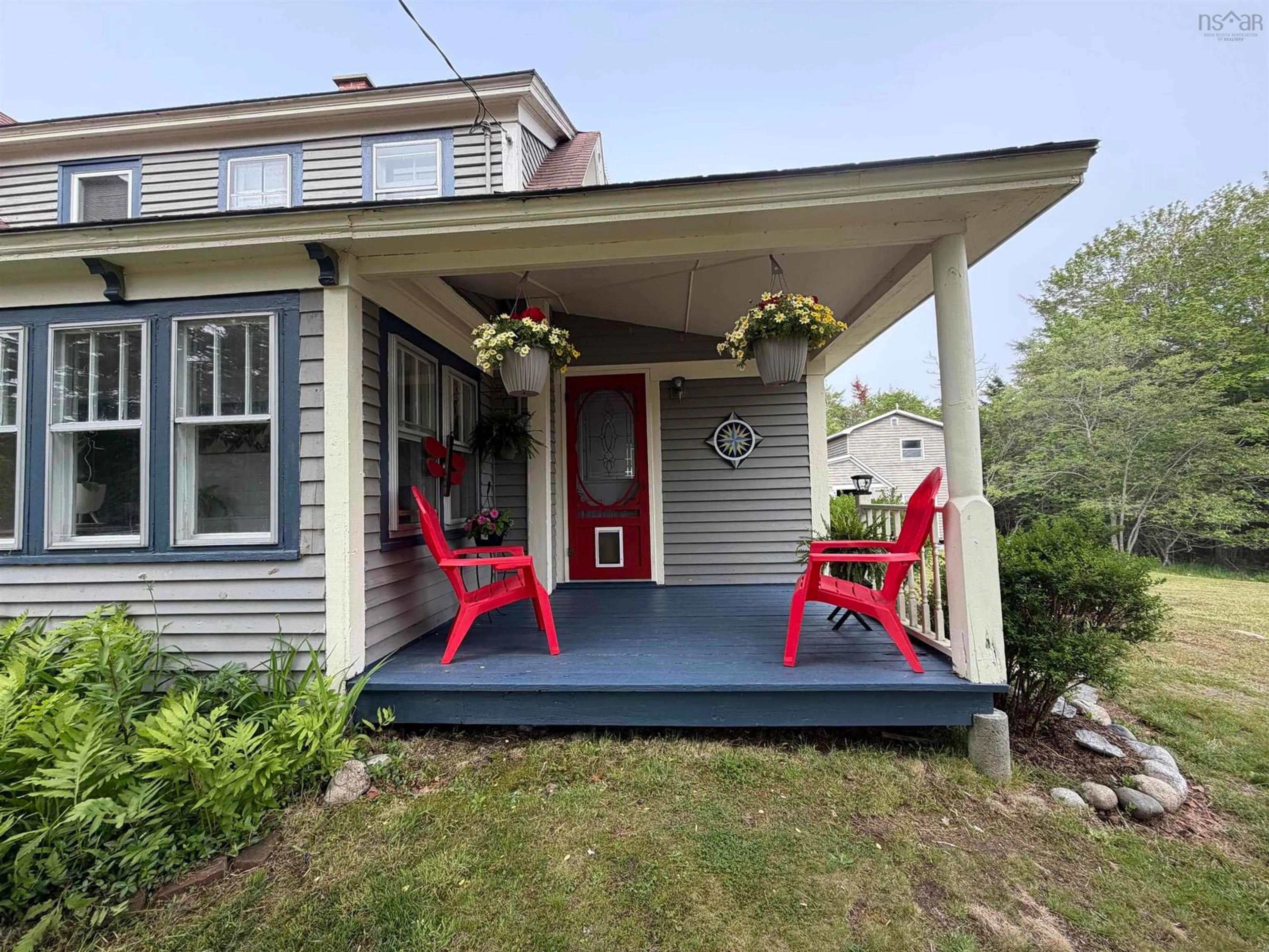 Patio, street for 1277 Port Latour Rd, Eel Bay Nova Scotia B0W 1K0
