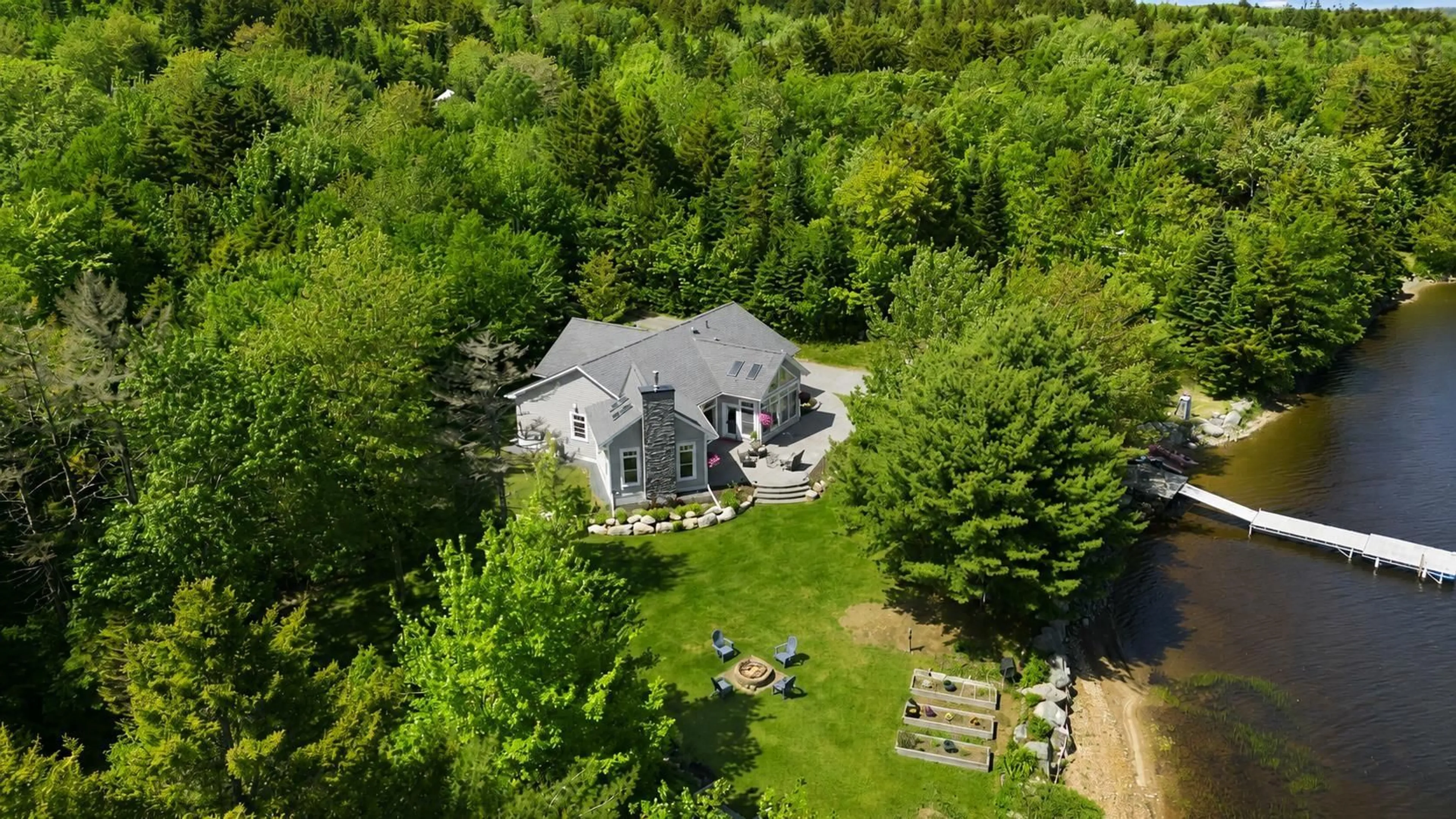 A pic from outside/outdoor area/front of a property/back of a property/a pic from drone, unknown for 512 Conrod Settlement Rd, Conrod Settlement Nova Scotia B0J 2L0