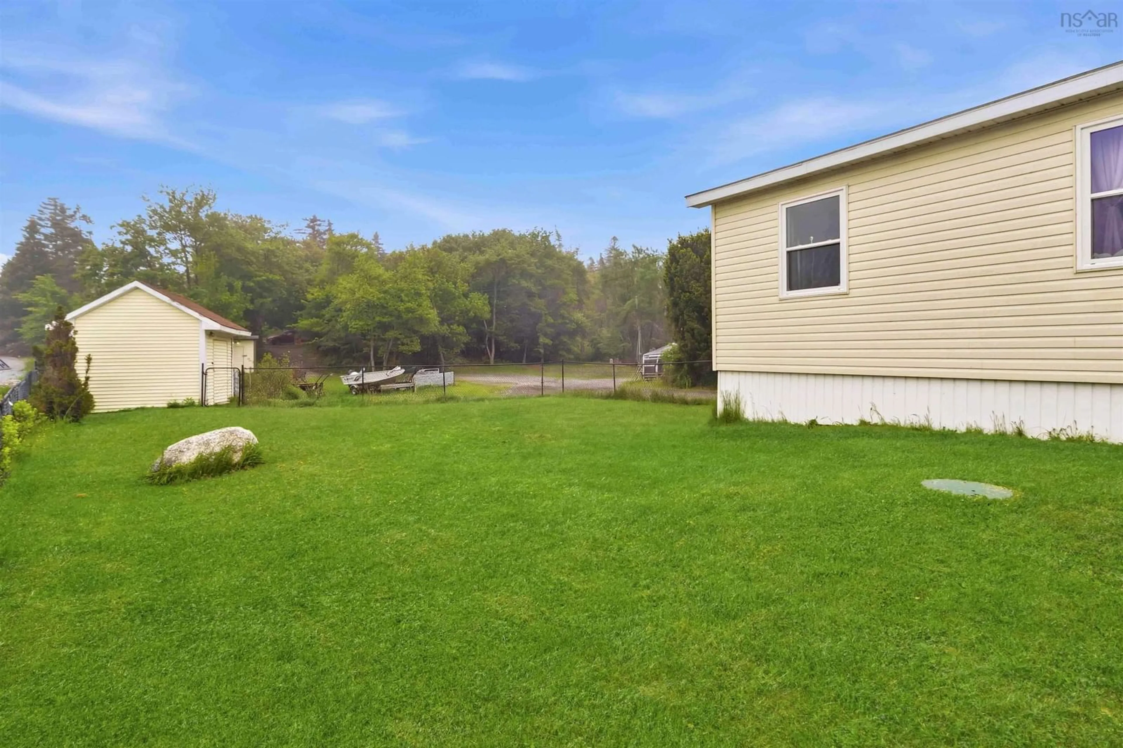 A pic from outside/outdoor area/front of a property/back of a property/a pic from drone, water/lake/river/ocean view for 865 Prospect Rd, Goodwood Nova Scotia B3T 1P4