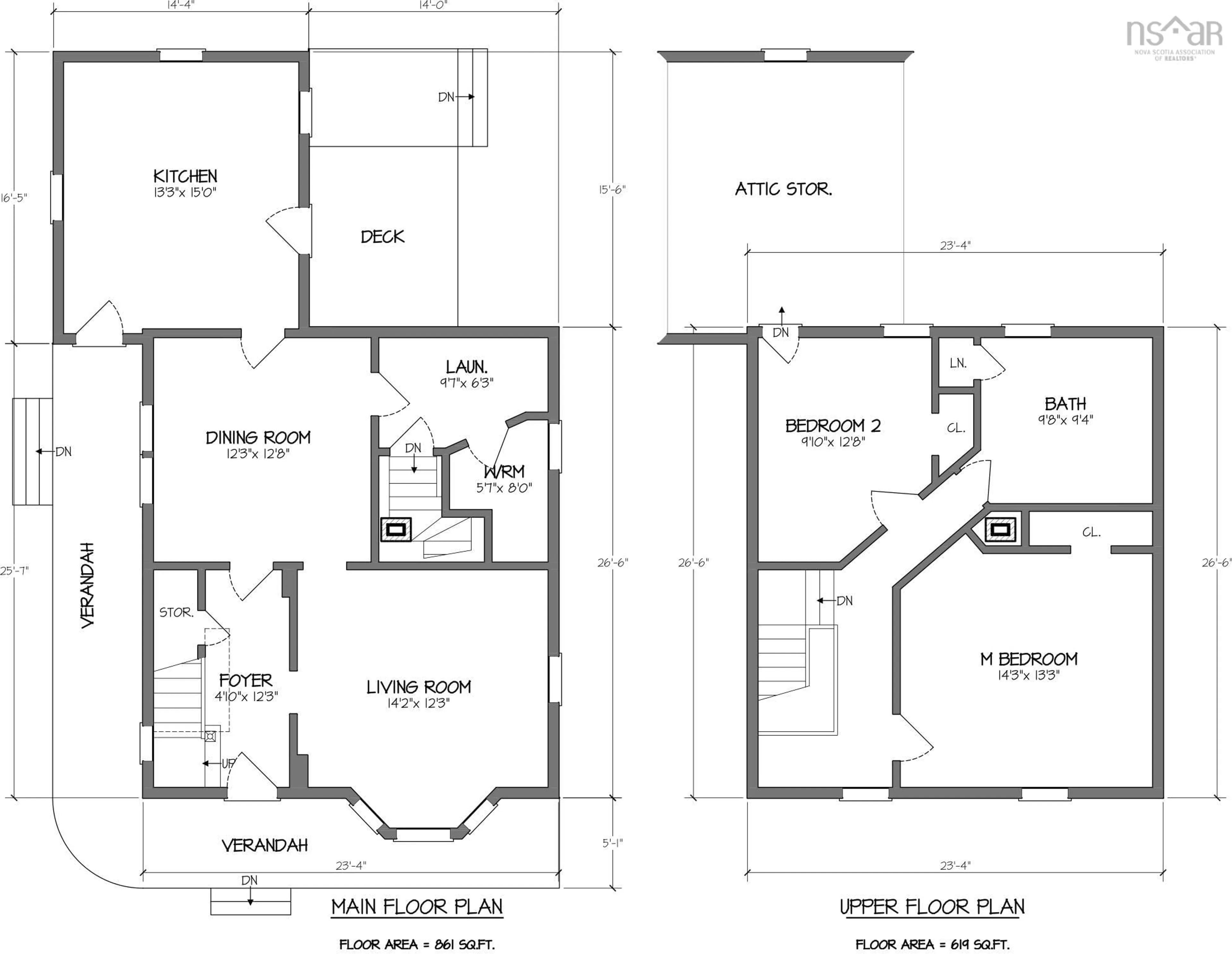 Floor plan for 6953 Highway 340, Weaver Settlement Nova Scotia B0W 3T0