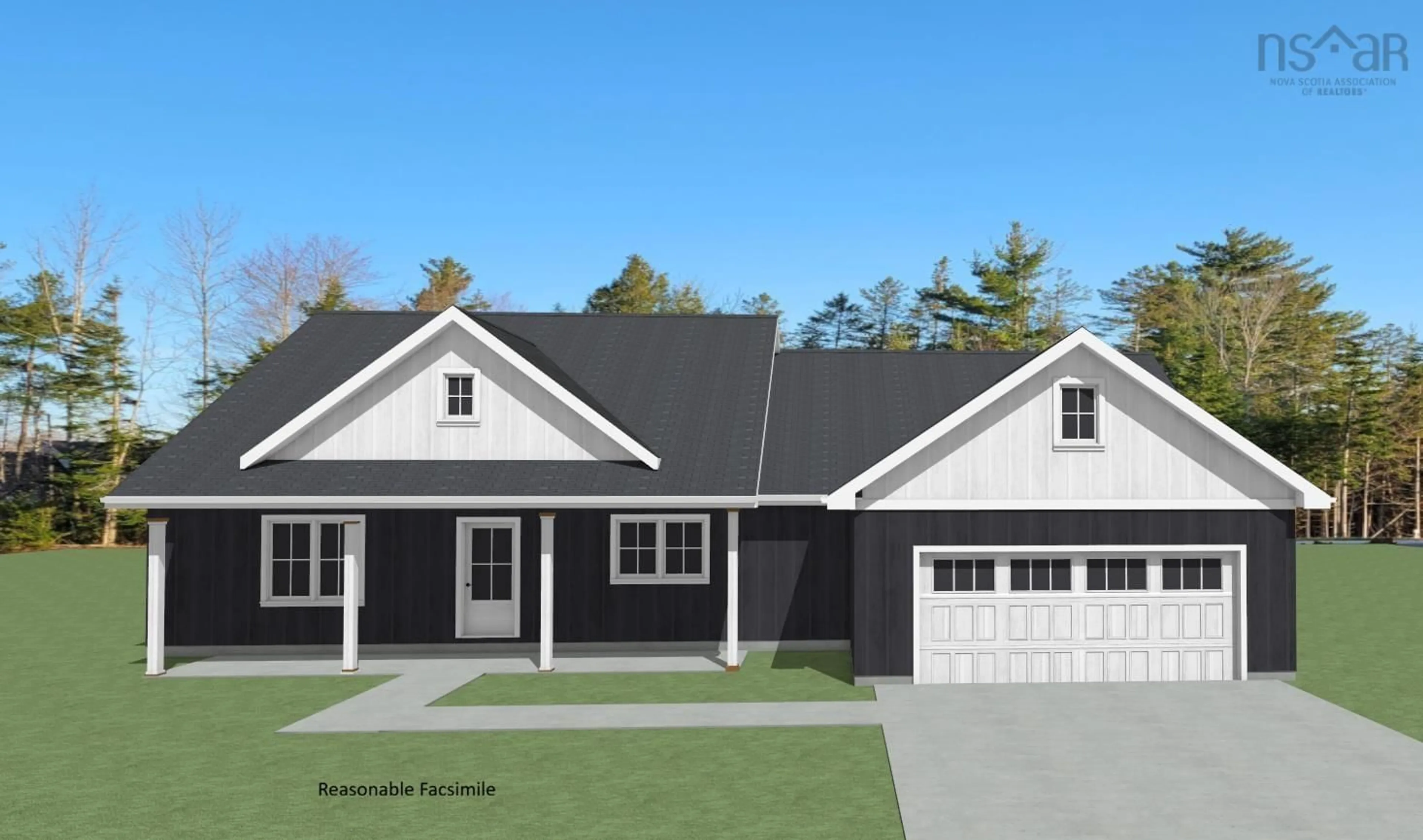 Home with vinyl exterior material, street for 3 Deer Haven Dr, Kentville Nova Scotia B4N 0B7